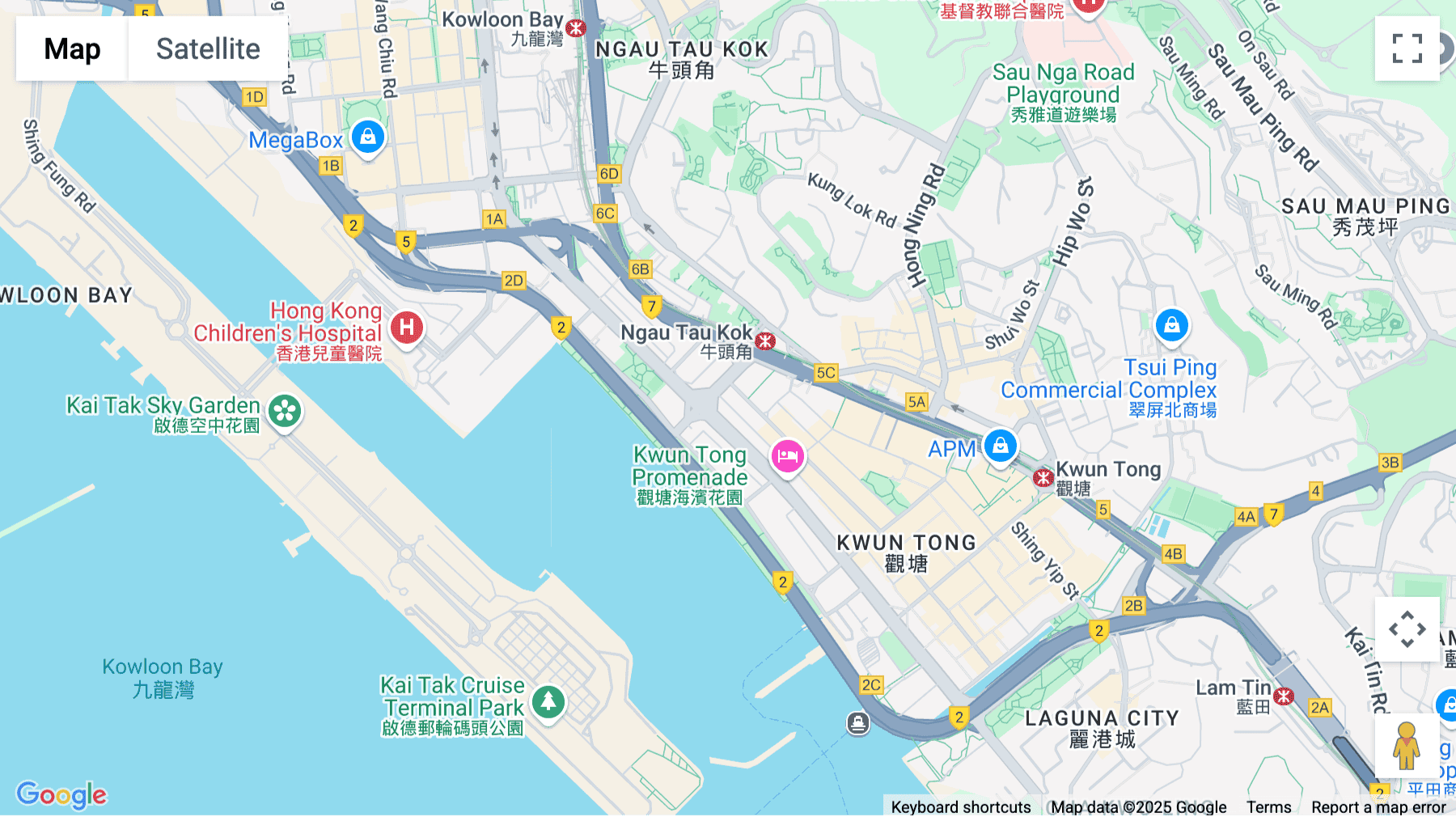 Click for interative map of 133 Wai Yip Street, The Grid, Hong Kong