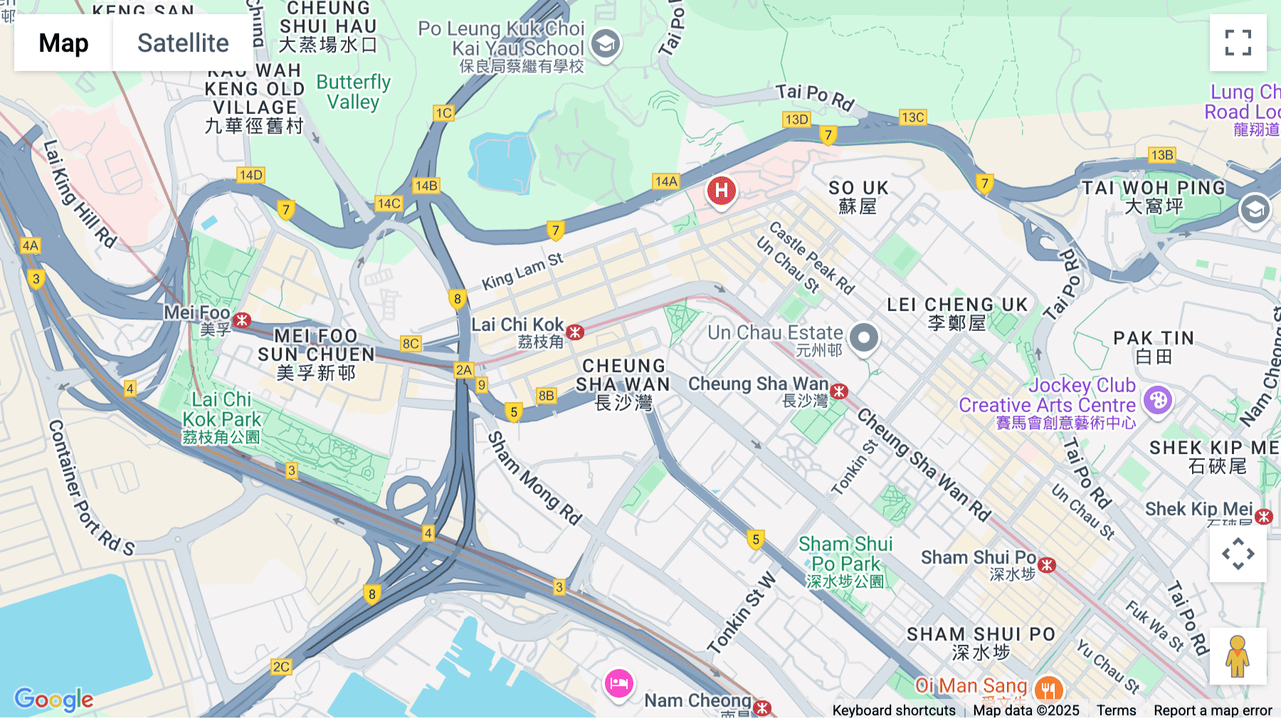 Click for interative map of 9/F Kato Factory Building, 2 Cheung Yue Street, Lai Chi Kok, Hong Kong