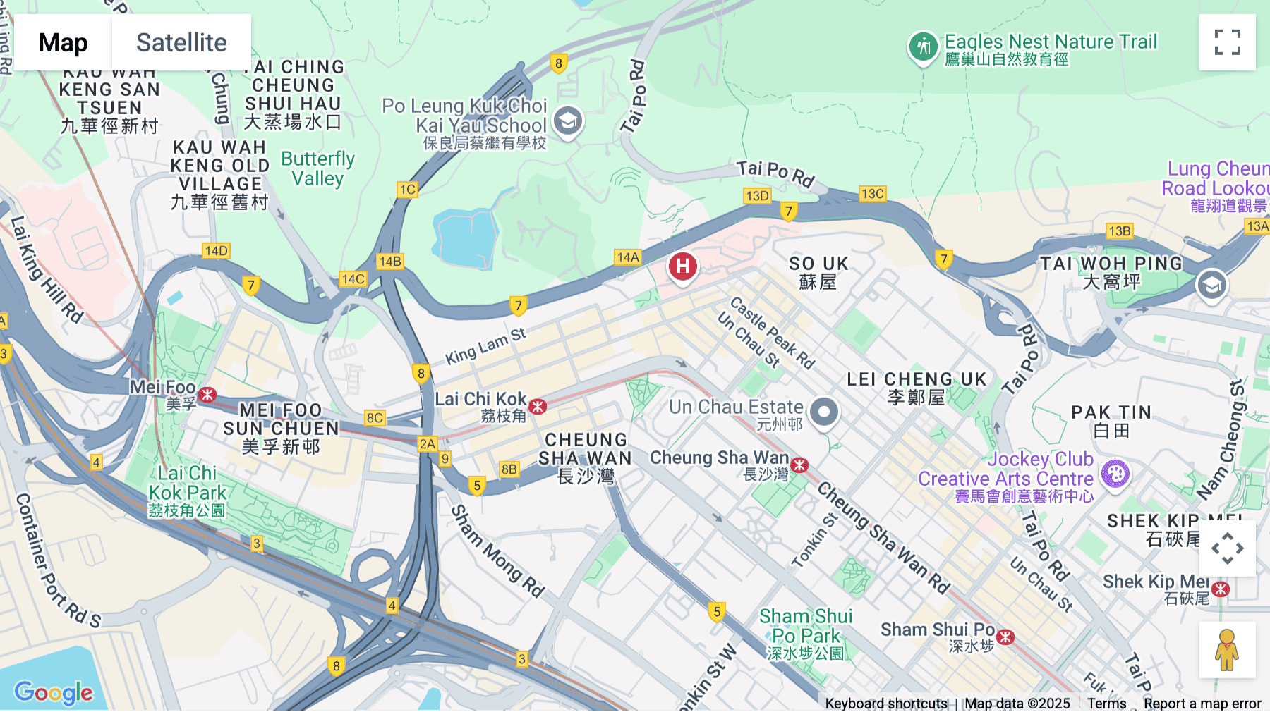 Click for interative map of Unit D, 2/F Hong Kong Spinners Industrial Building Phase 5,760-762 Cheung Sha Wan Road, Lai Chi Kok, Hong Kong