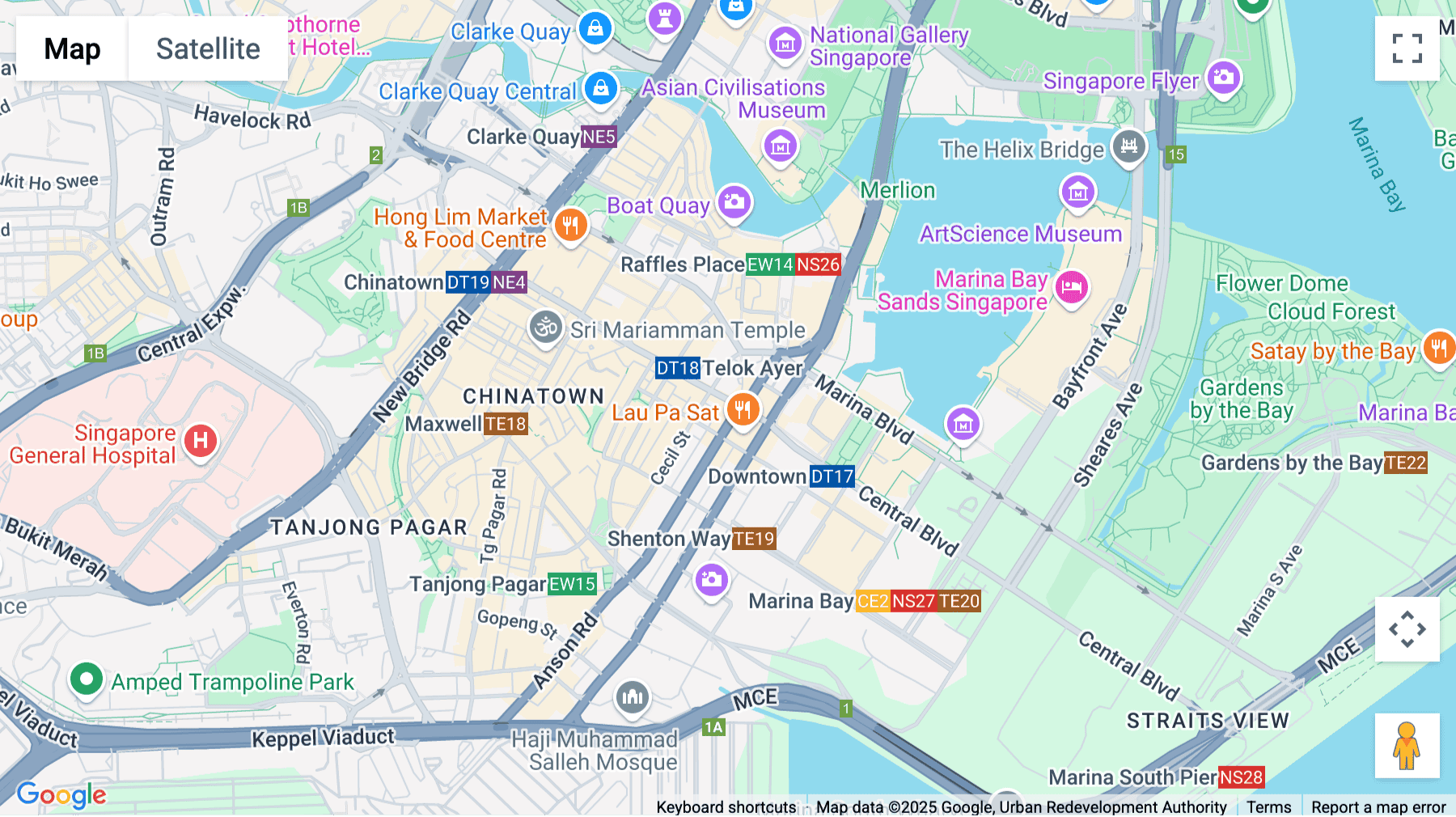 Click for interative map of 101 Cecil Street, No.15-05 Tong Eng Building, Singapore