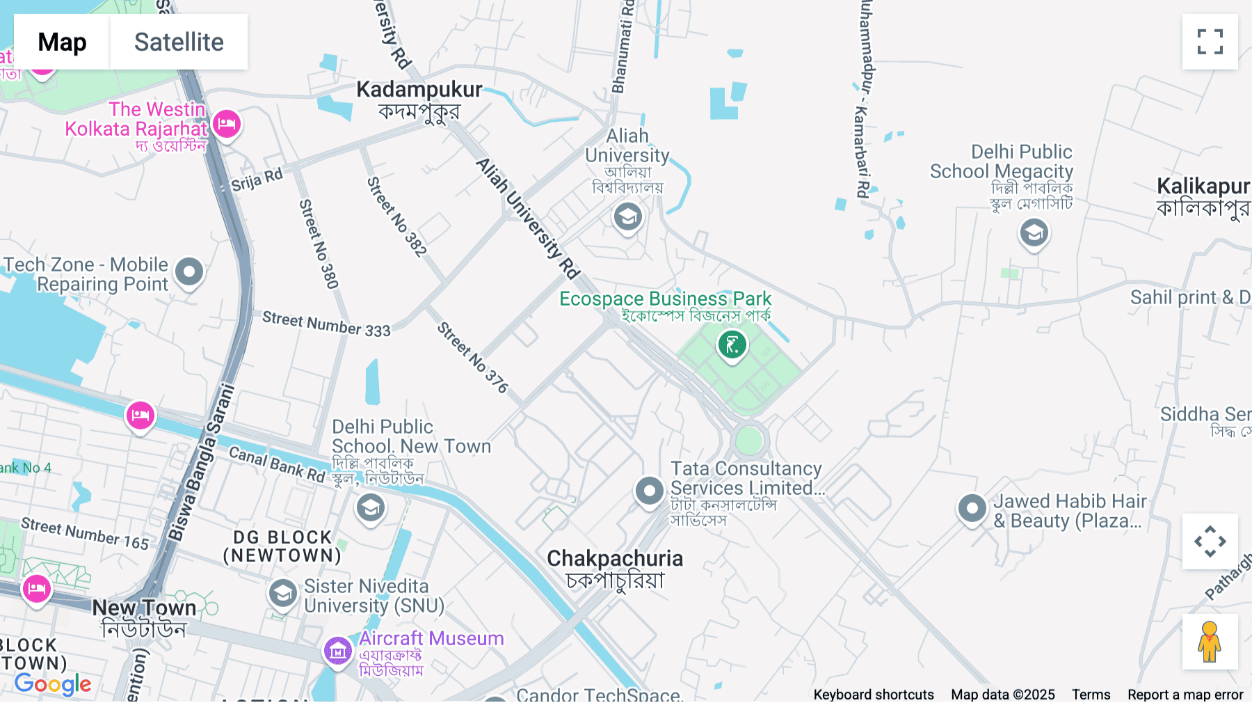 Click for interative map of 9W3 & 9W4, Mani Casadona, 11F, 04, Mani Casadona Building, IIF, New Town, Kolkata