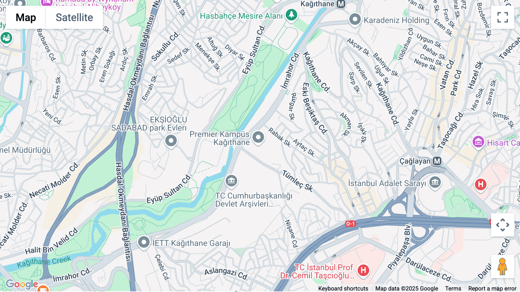 Click for interative map of Gürsel, Premier Kampüs Ofis, Imrahor Caddesi No: 29, Kâgithane, Istanbul