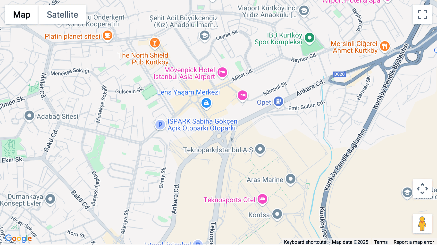 Click for interative map of Ankara Caddesi, No: 403-1, 1, Yenişehir, Istanbul