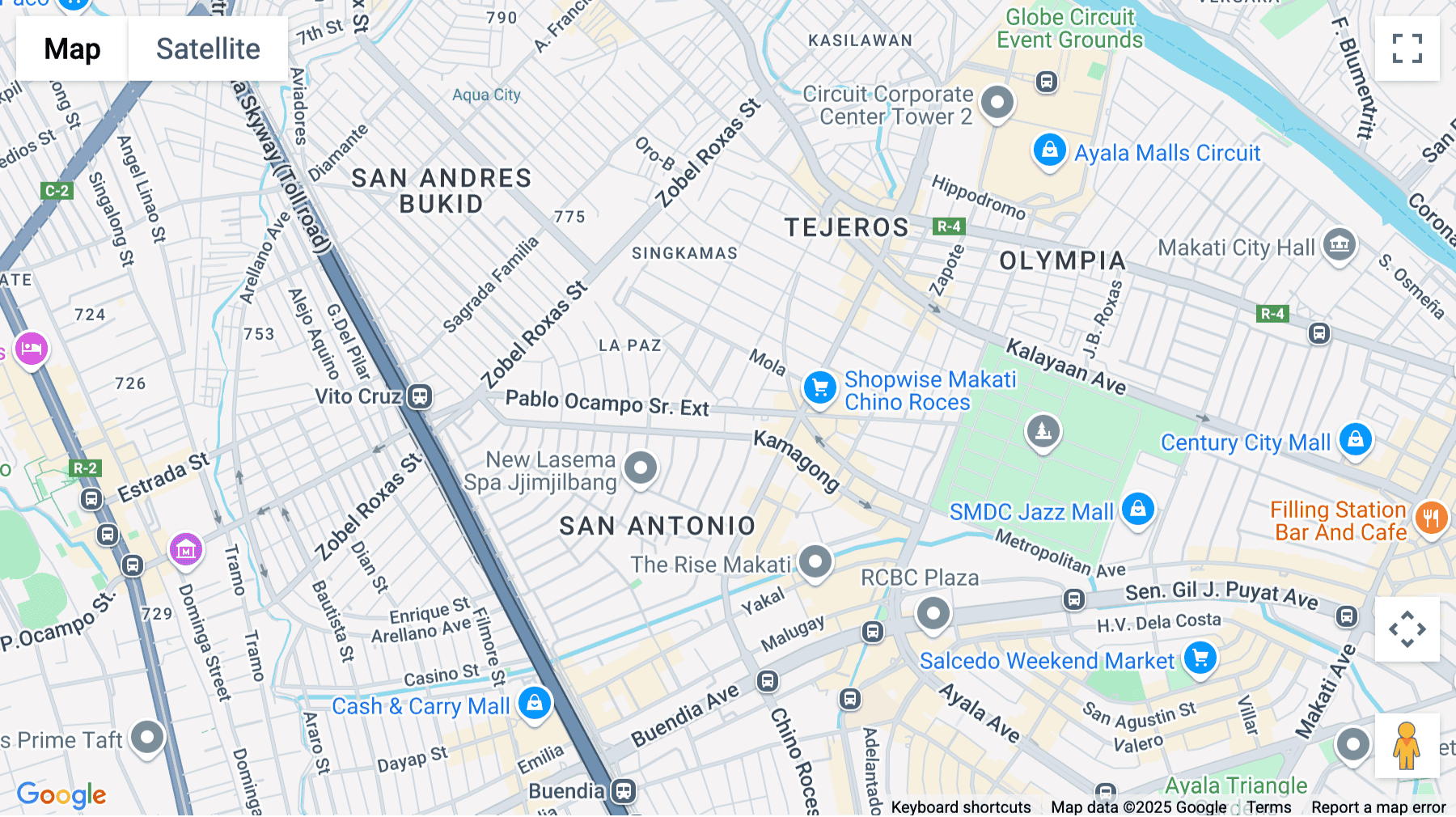 Click for interative map of Corner Pablo Ocampo Sr Ext Onyx & Cabanillas, PMI Tower, 17th Floor, Makati
