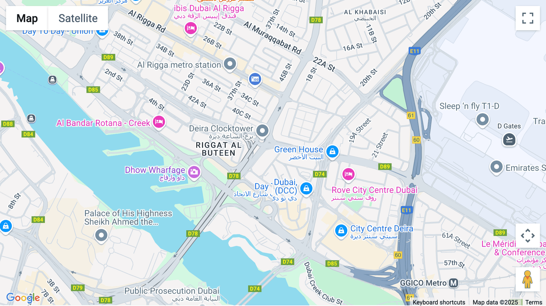 Click for interative map of Business Village Block A, 6th Floor, Port Saeed, Deira, Dubai