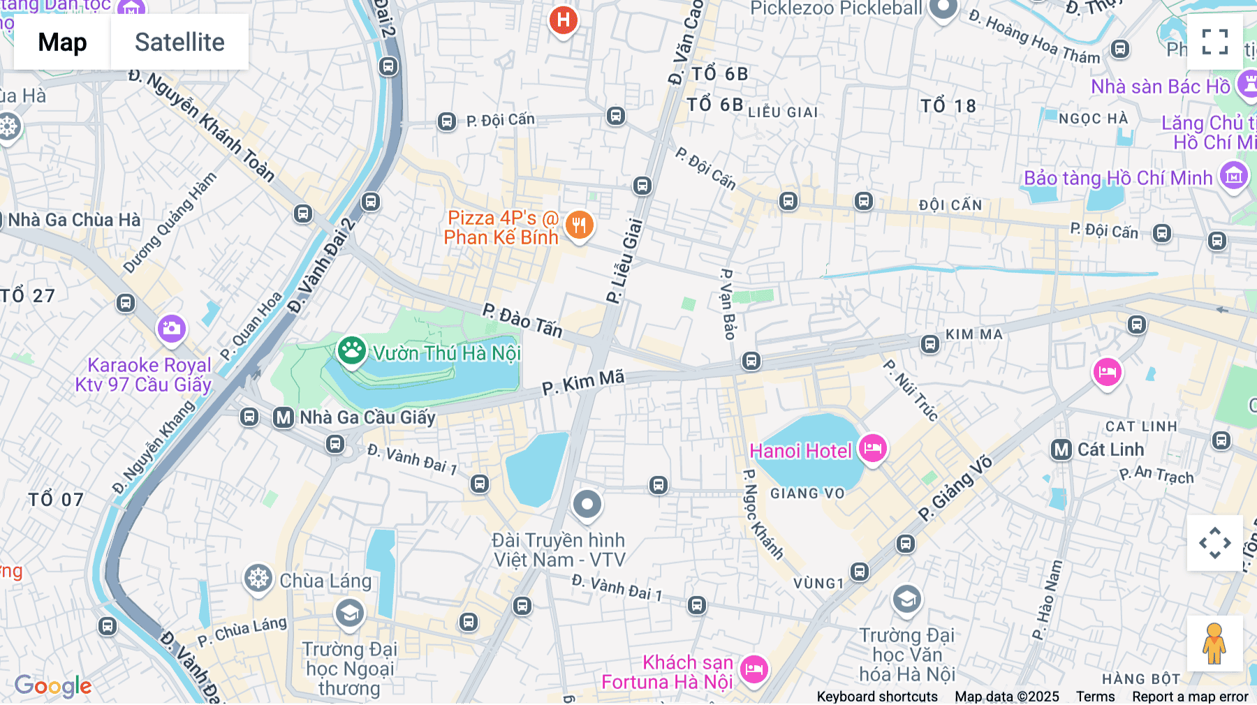 Click for interative map of Floor 19, Tower 1, Capital Place Building, 29 Lieu Giai, Cong Vi Ward, Ba Dinh District, Hanoi