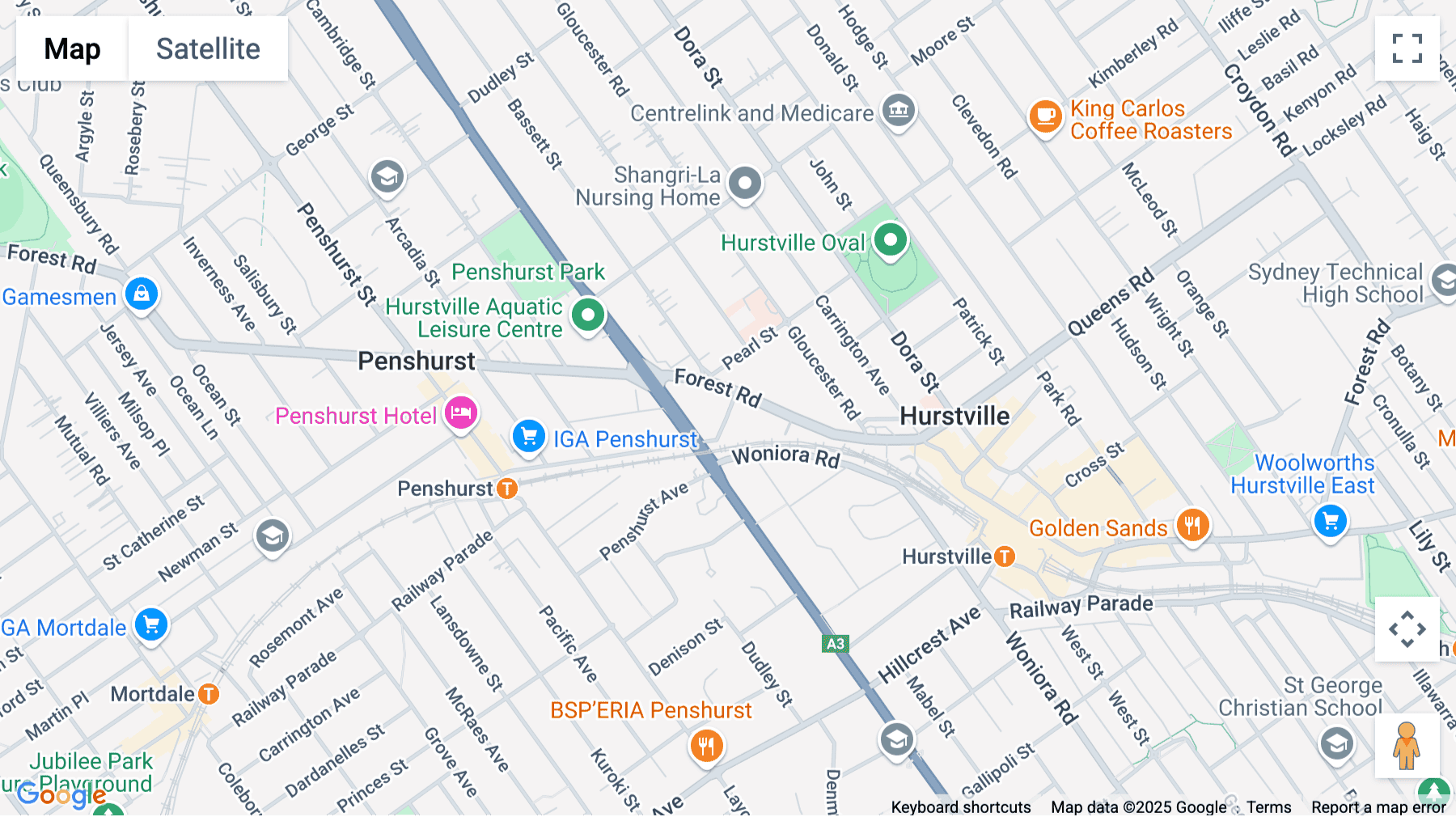 Click for interative map of 43 Bridge Street, Sydney