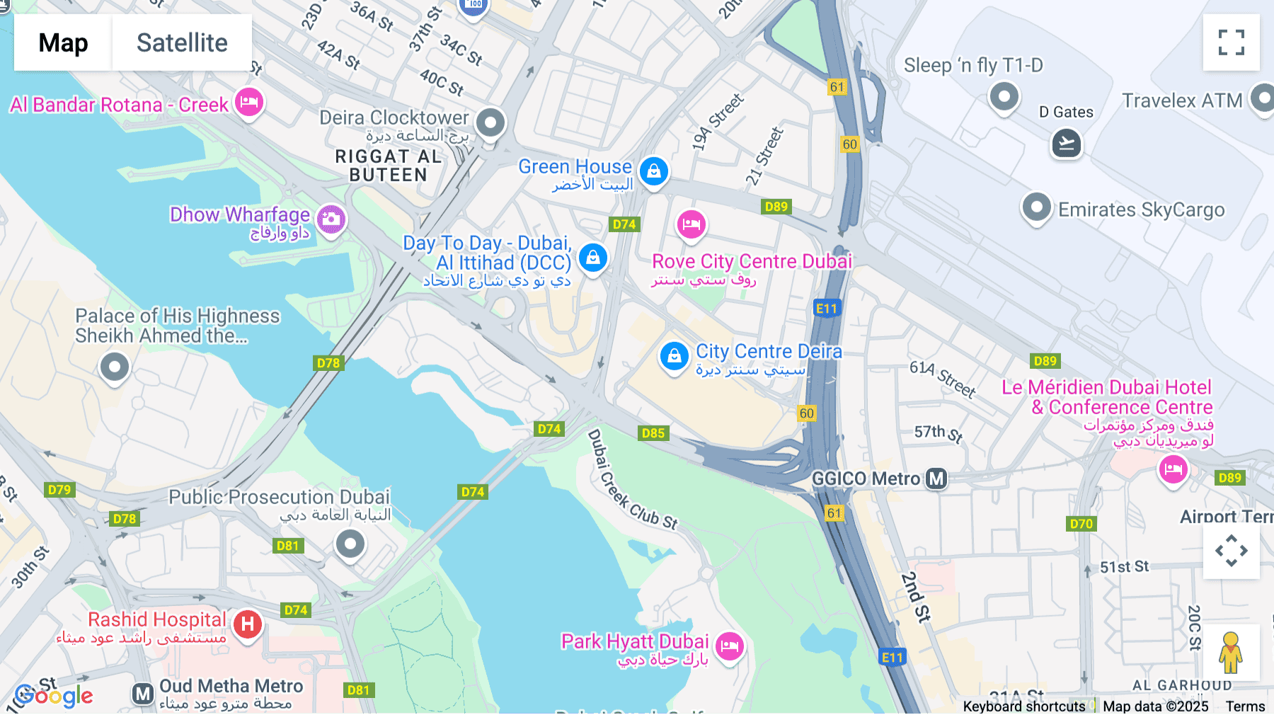 Click for interative map of 8th St, Port Saeed Road, Ground & 1st Floor, City Centre Office Building, Dubai