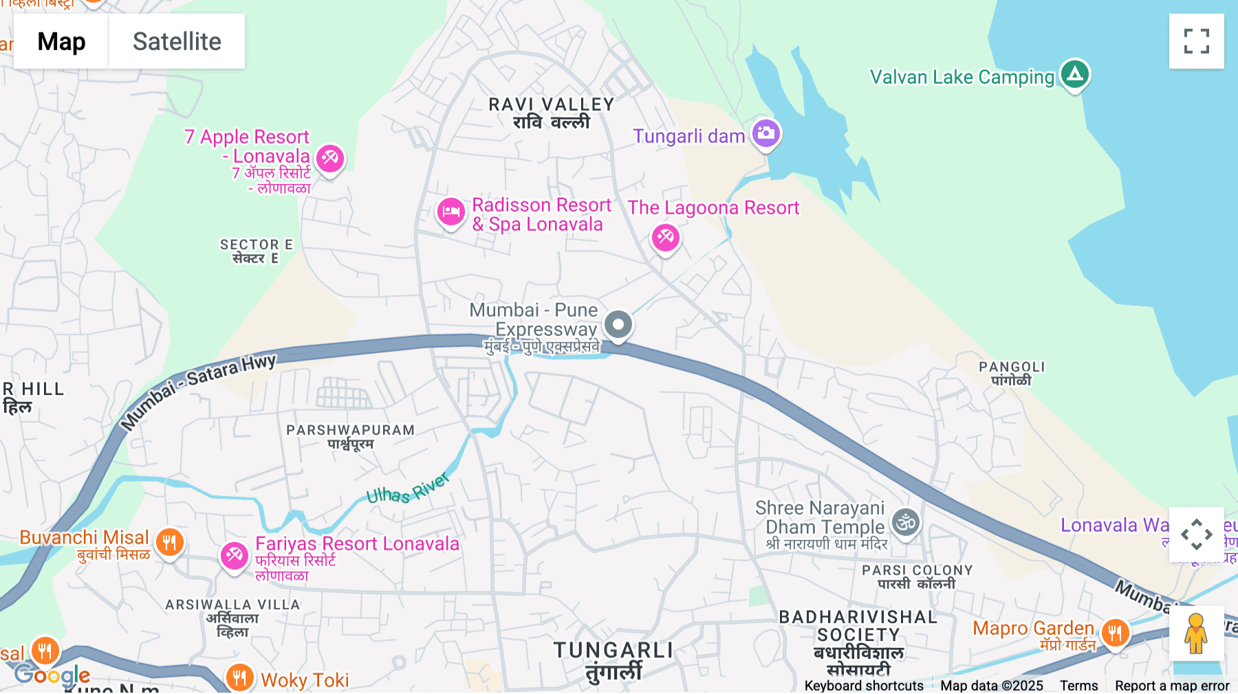 Click for interative map of Gaurav Icon Tower, Sr. No: 153/17 (Opposite Tip Top Hotel, Next to Lifepoint Hospital), Mumbai Pune Expressway, Pune