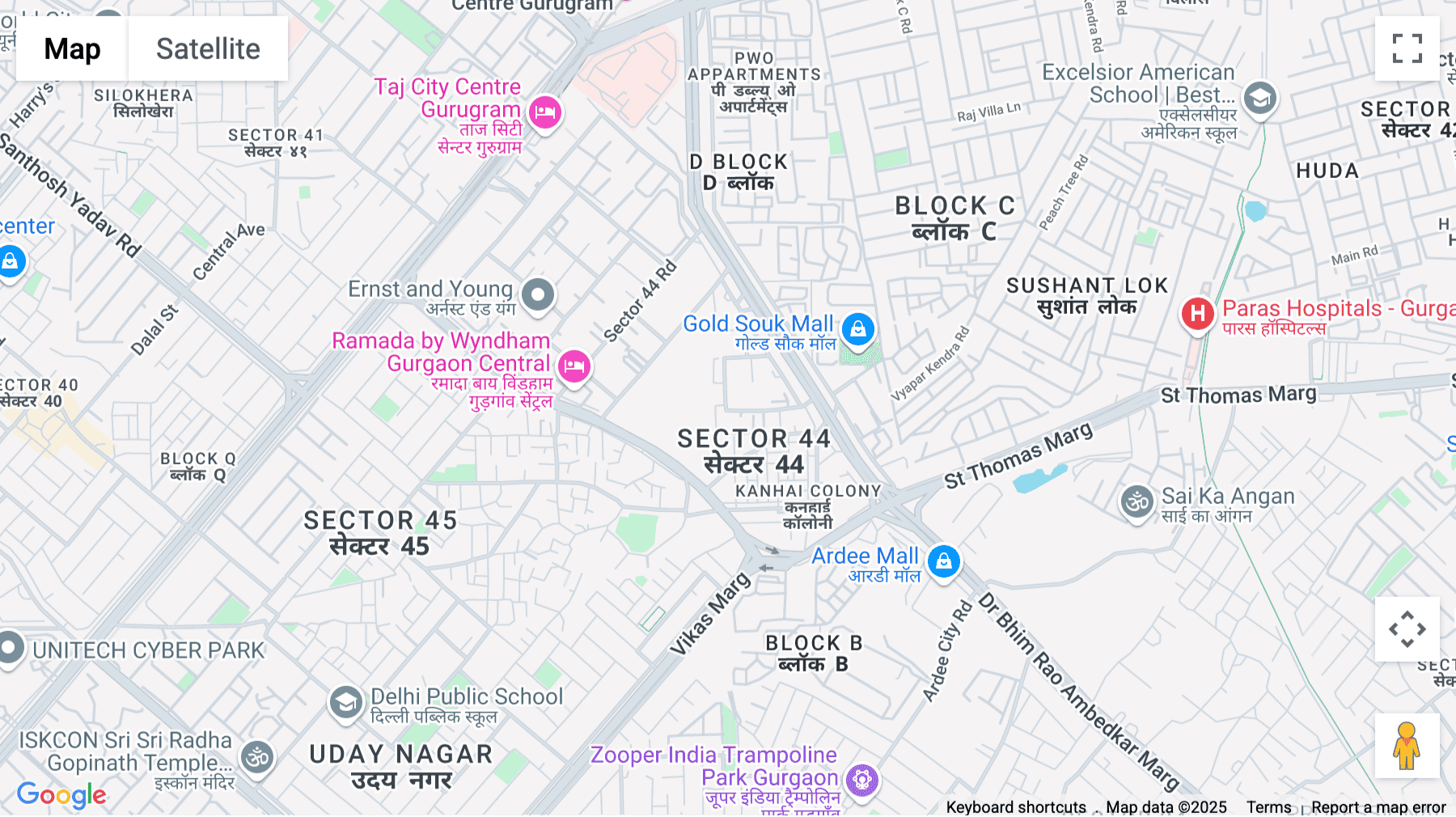 Click for interative map of Plot 146, 146, Sector 44, Innov8 CLC Tower, Gurugram