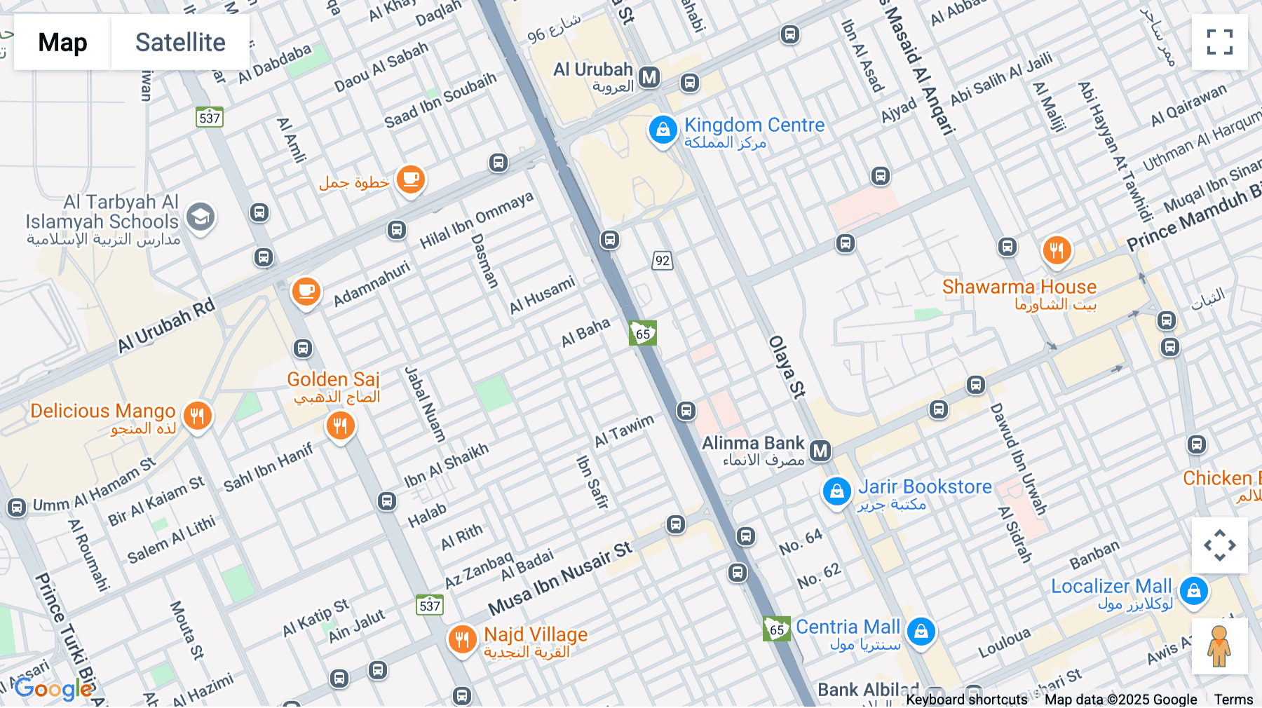 Click for interative map of Samama Holdings, 5th Floor,King Fahd Road,, Riyadh