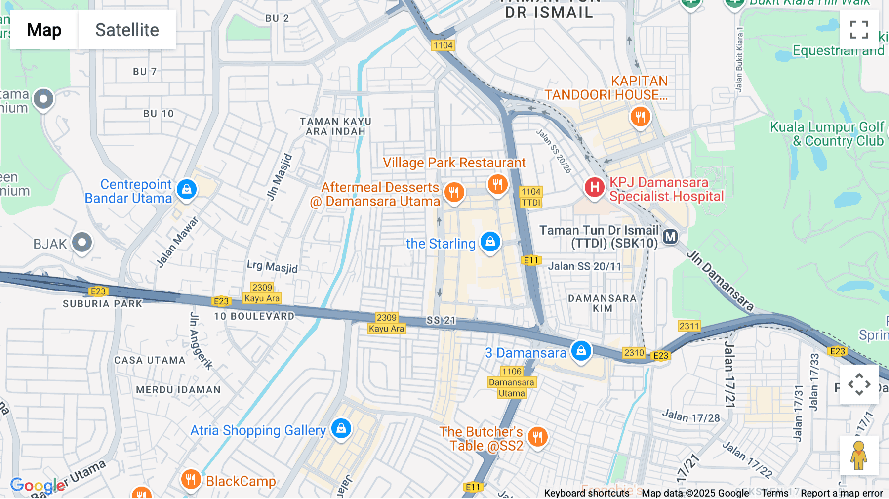 Click for interative map of 48, Jalan SS 21/39, Damansara Utama, Petaling Jaya