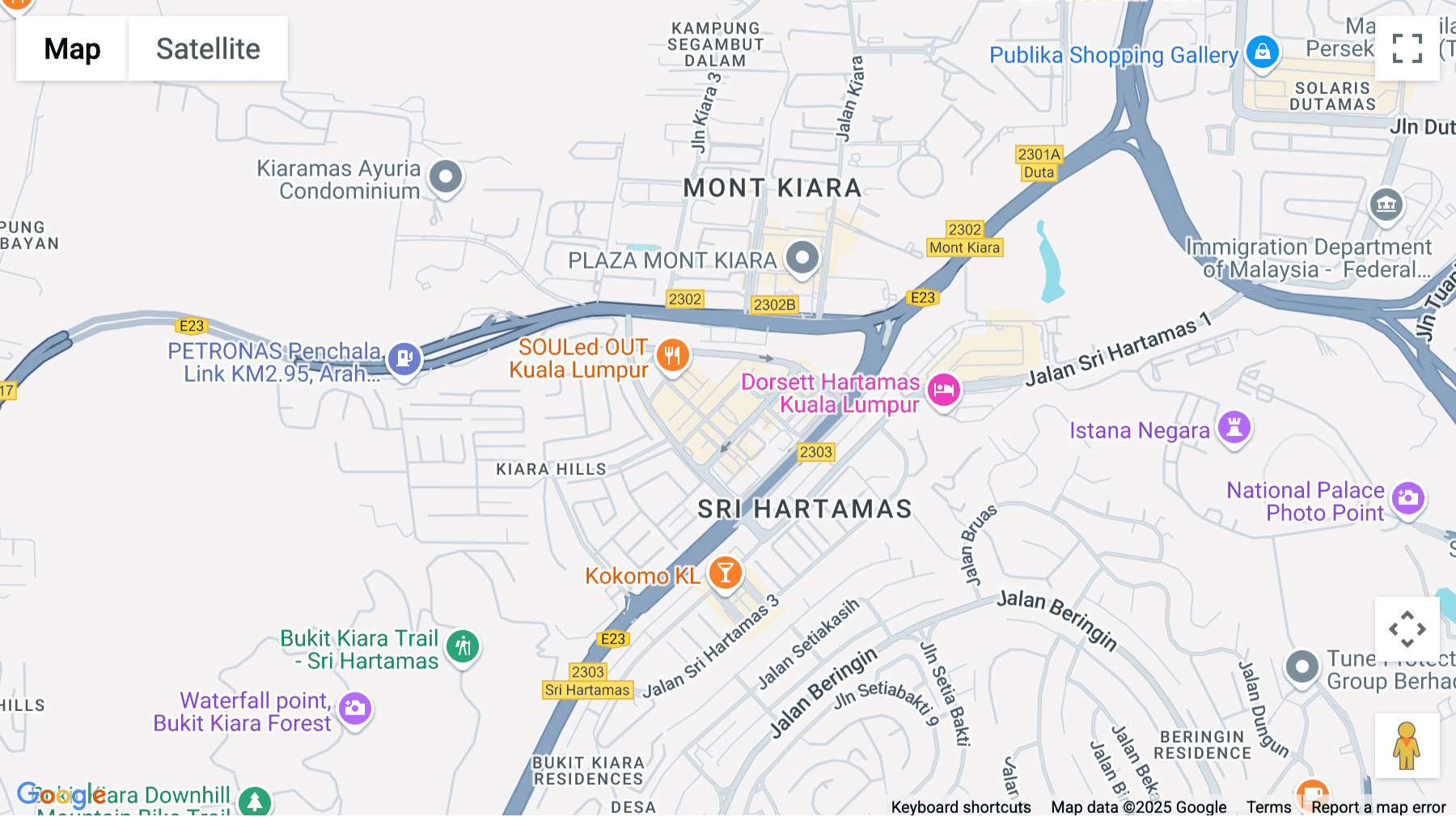 Click for interative map of Jalan 27/70a, Desa Sri Hartamas, Kuala Lumpur