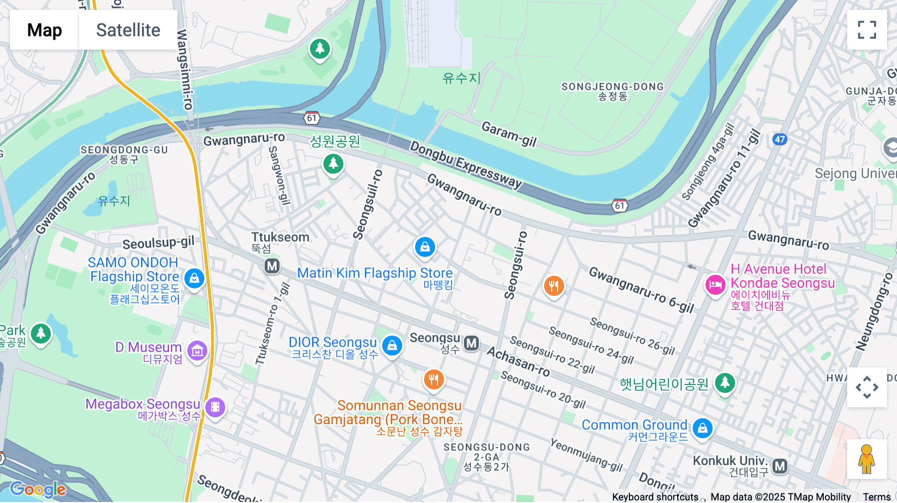 Click for interative map of 35, Seongsuil-ro 12-gil, Seongdong-gu, Seoul