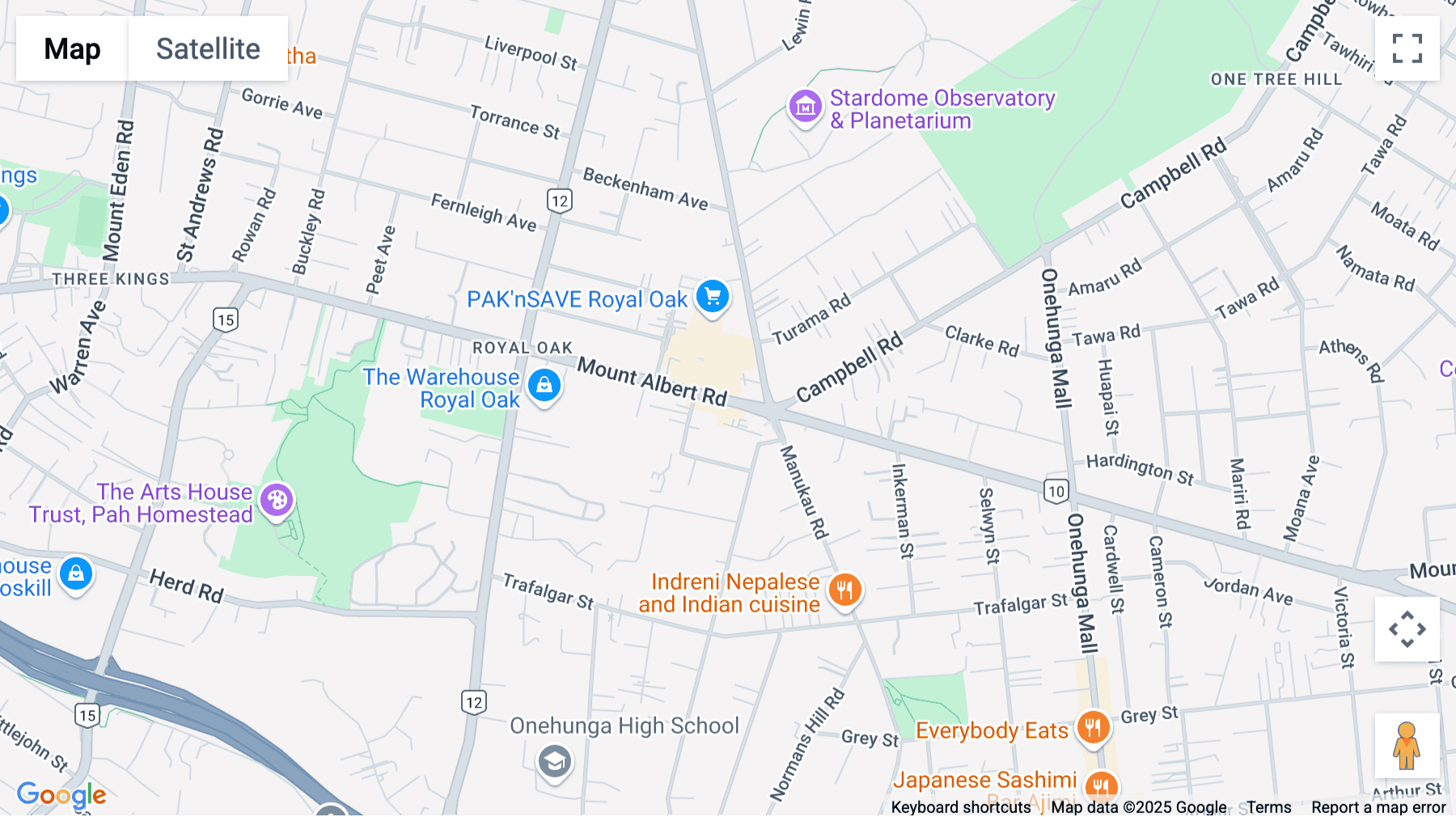 Click for interative map of 711 Mount Albert Road, Auckland
