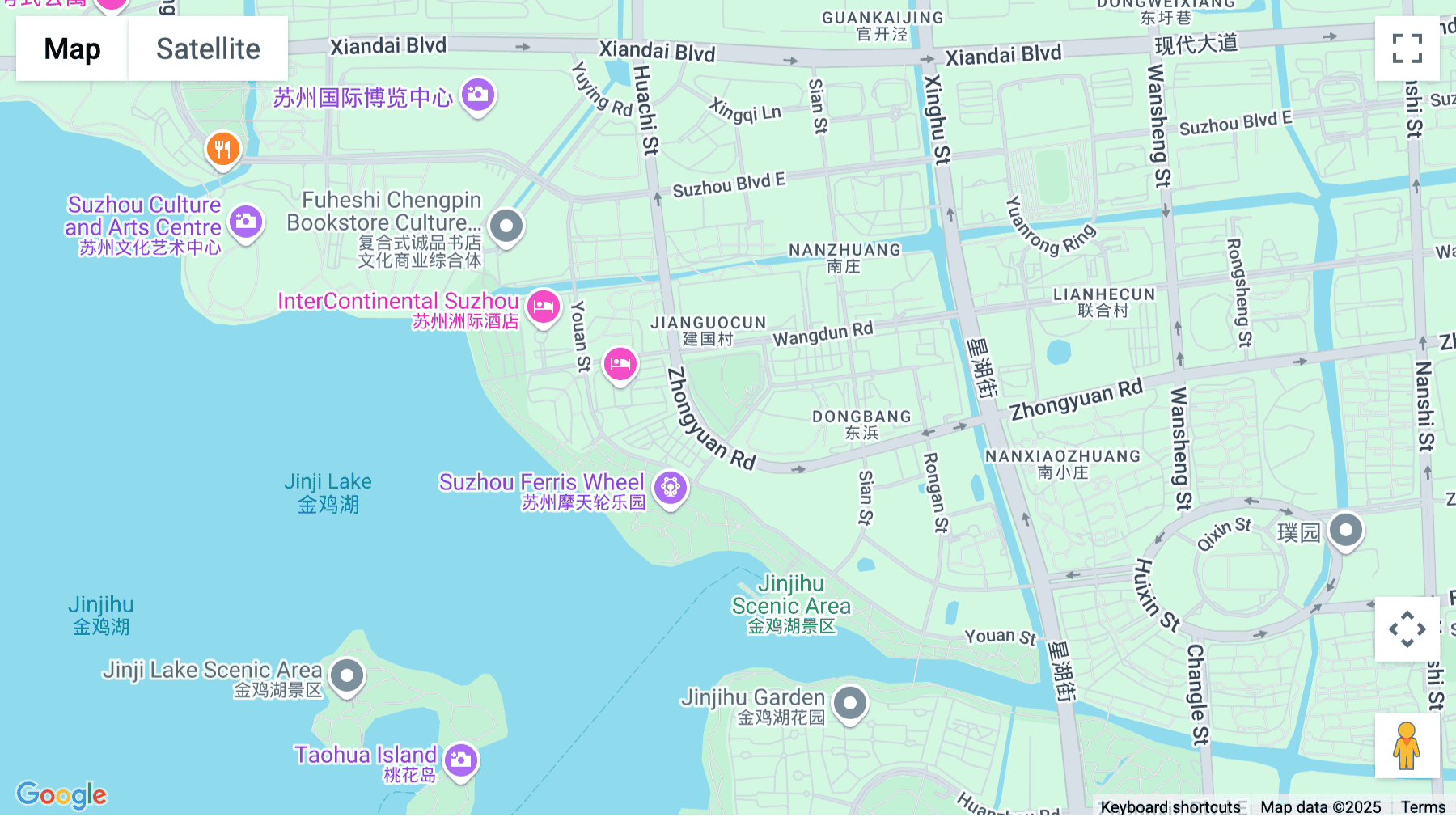 Click for interative map of Yuanrong Constellation Business Center, No. 269 Wangdun Road, 33rd floor, Suzhou Industrial Park, Suzhou