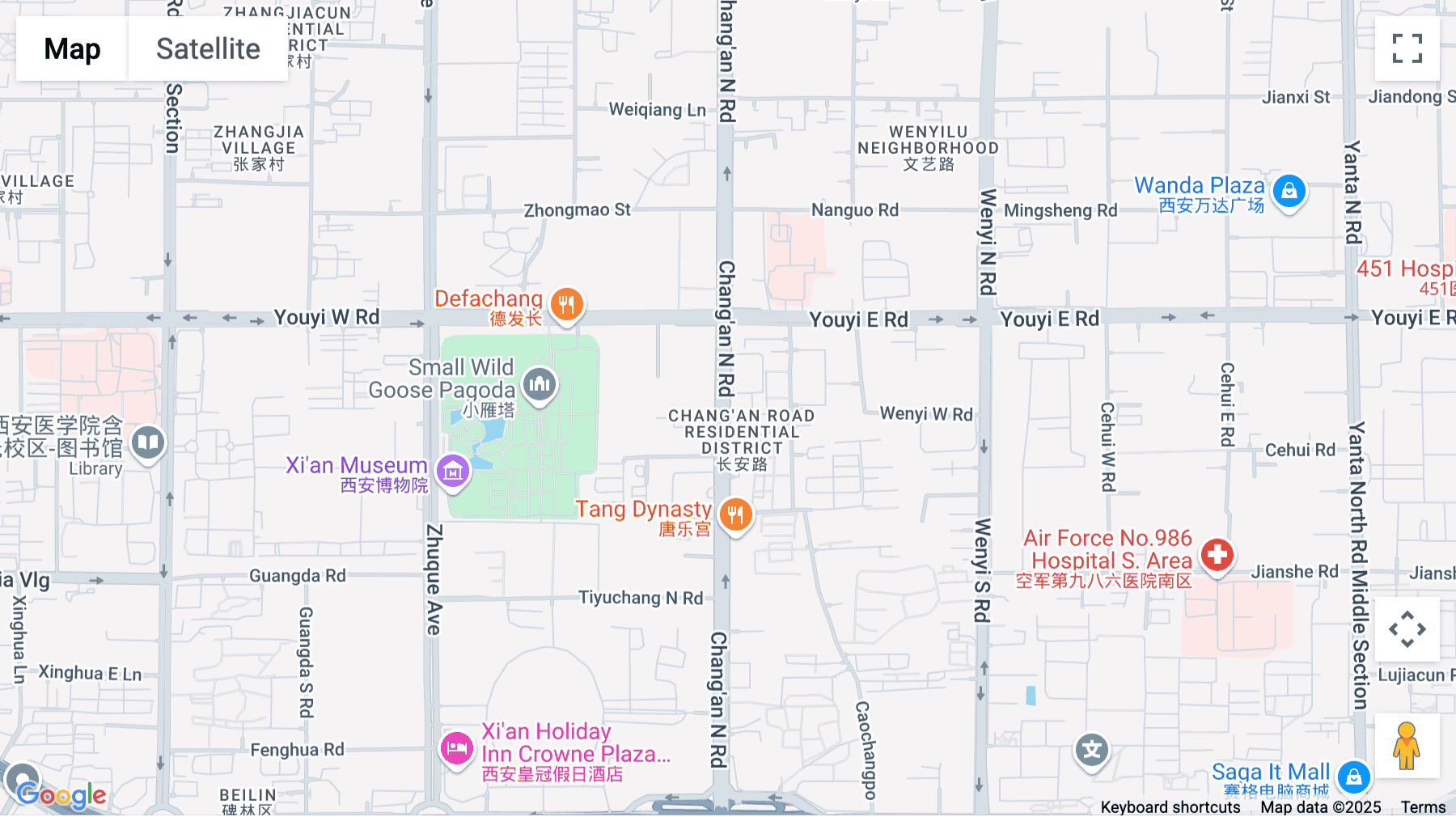Click for interative map of Shaanxi Expressway Building, Floor 4-5, No.14 Chang'an North Road, Beilin District, Xi'an