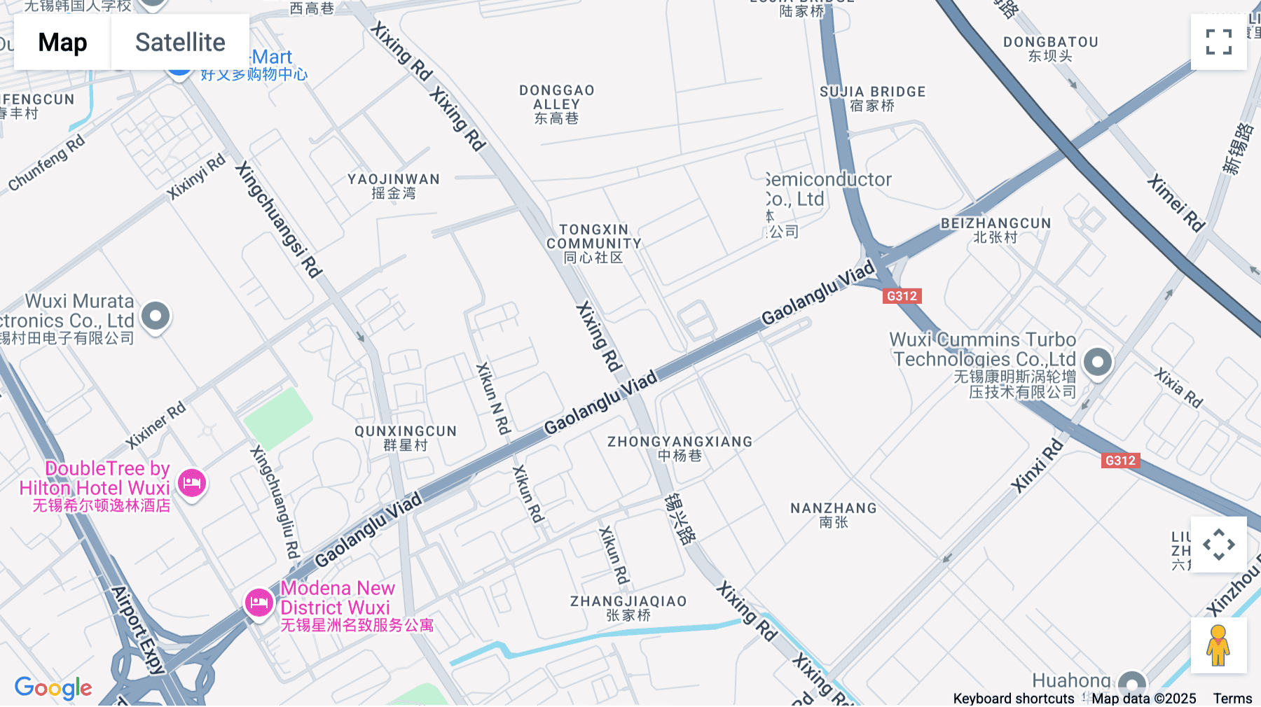 Click for interative map of R&F Center, 1-3F, Xinyuan Road, Economic Development Zone, WuXi