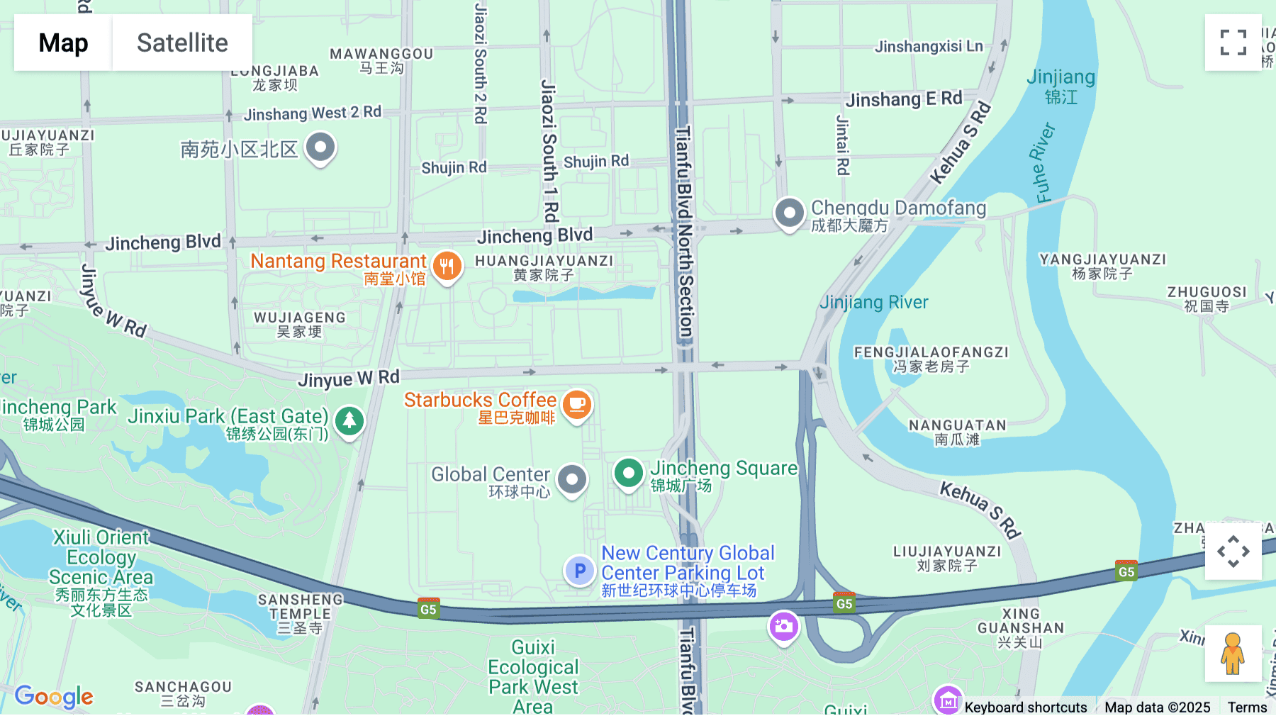 Click for interative map of Group 8, Group 9, Baomageng, Group 3, Group 4, Baoshui Village, 2nd Floor, 3rd Floor, Building A1, Xinglong Street, Tianfu New District, Chengdu