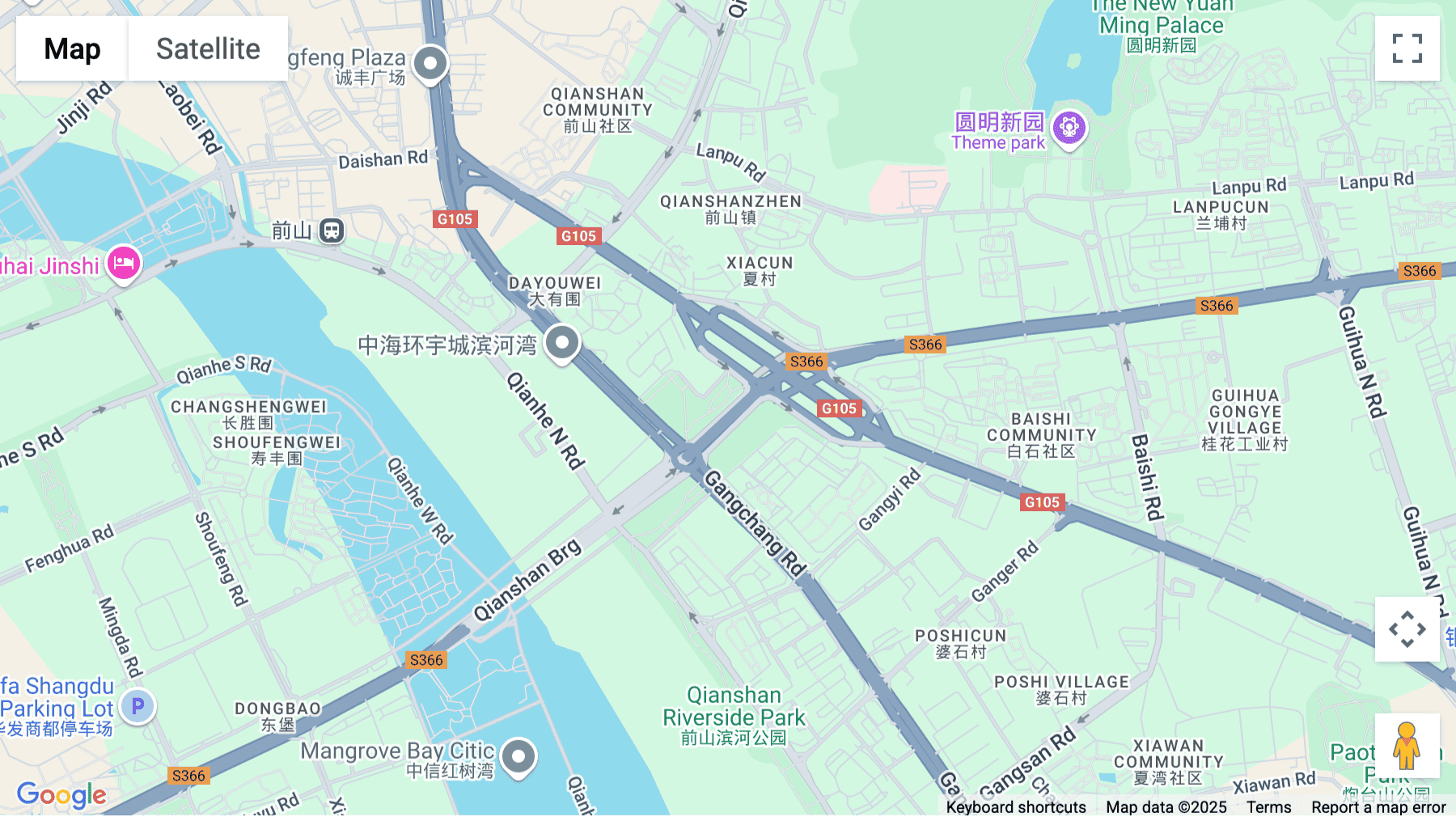 Click for interative map of Yuhai World Financial Center, 11th Floor, No. 1009, Jiuzhou Avenue Middle, Jida, Xiangzhou District, Zhuhai