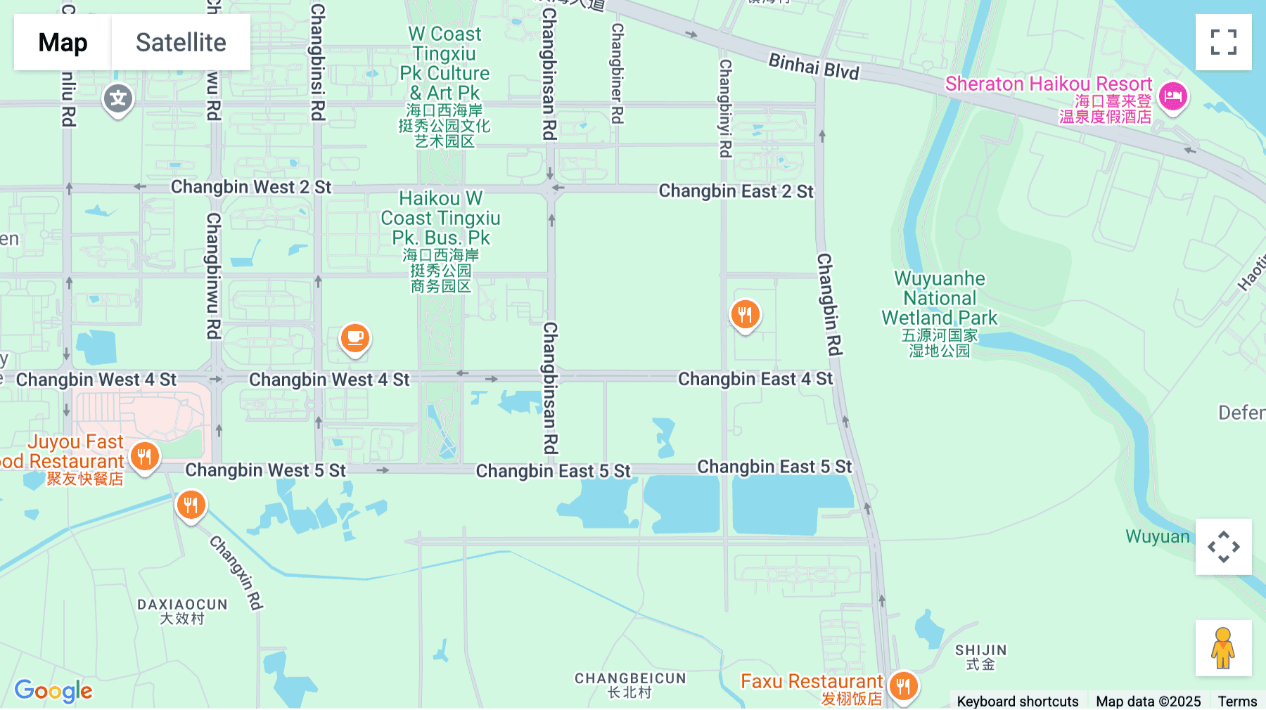 Click for interative map of Haikou Zhongguancun Information Valley Innovation Center, 2nd Floor, West Area, No. 49 Nanhai Avenue, Haikou