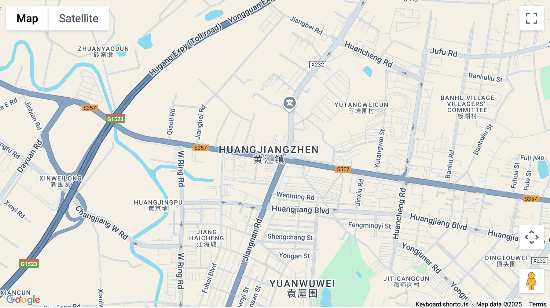Click for interative map of Fukang Building, 9th Floor, No. 99 Huancheng Road, Huangjiang Town, Dongguan