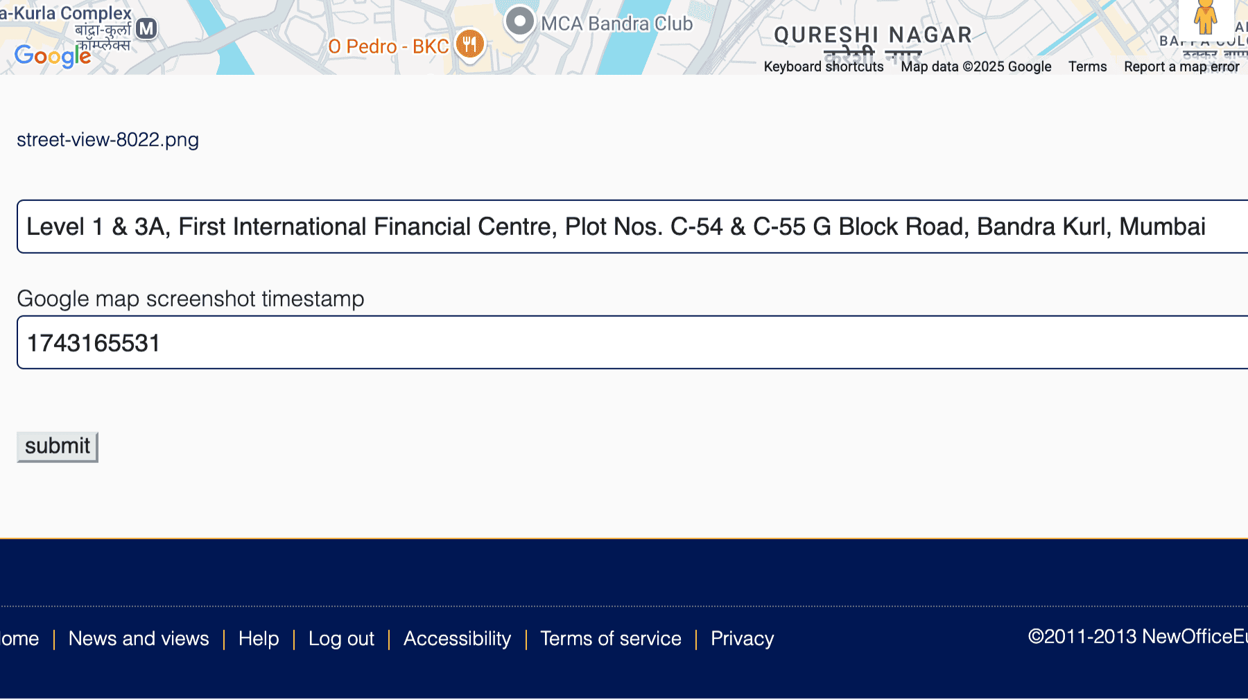 Click for interative map of Level 1 & 3A, First International Financial Centre, Plot Nos. C-54 & C-55 G Block Road, Bandra Kurla Complex, Bandra East, Mumbai