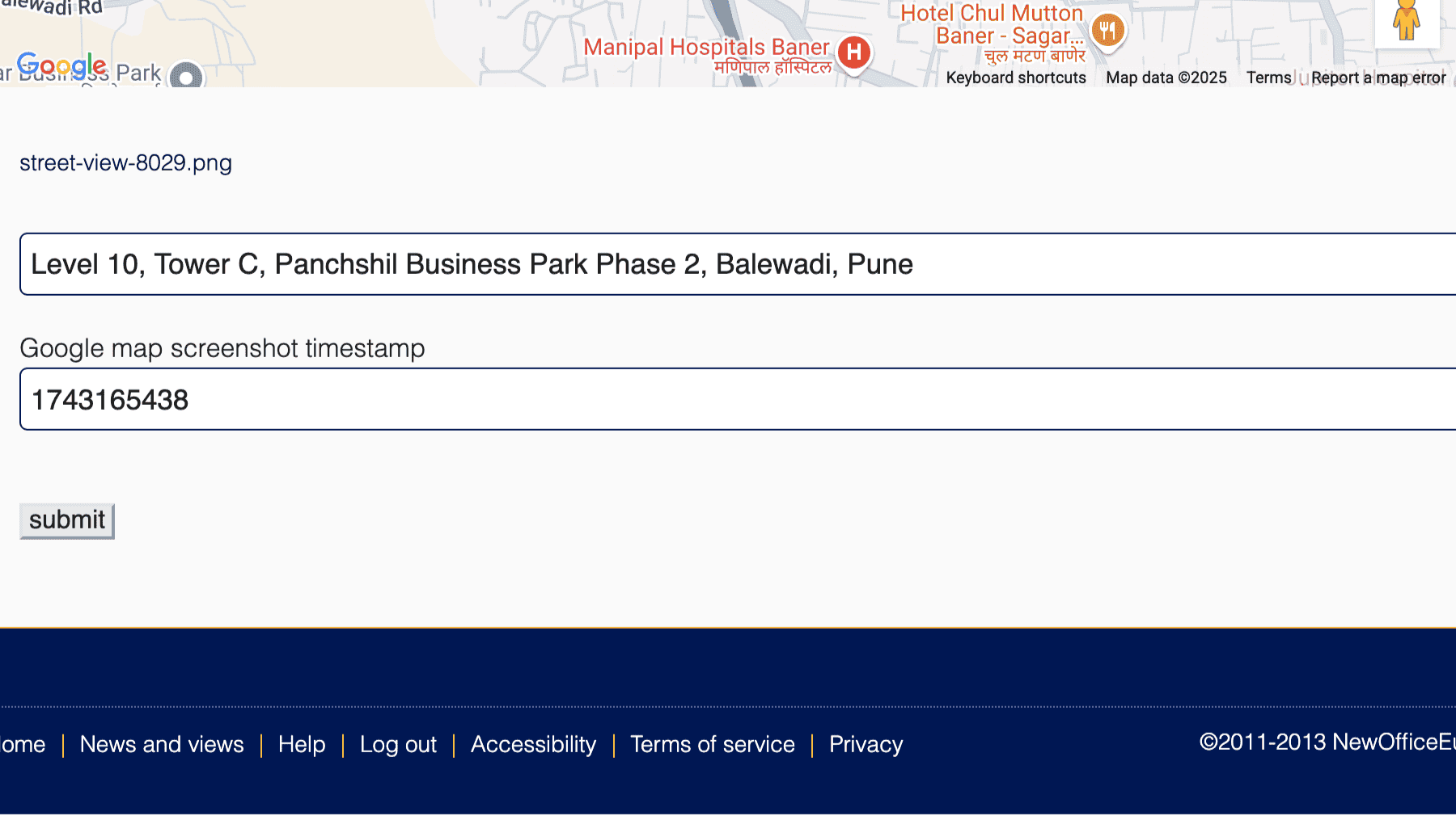 Click for interative map of Level 10, Tower C, Panchshil Business Park Phase 2, Balewadi, Pune
