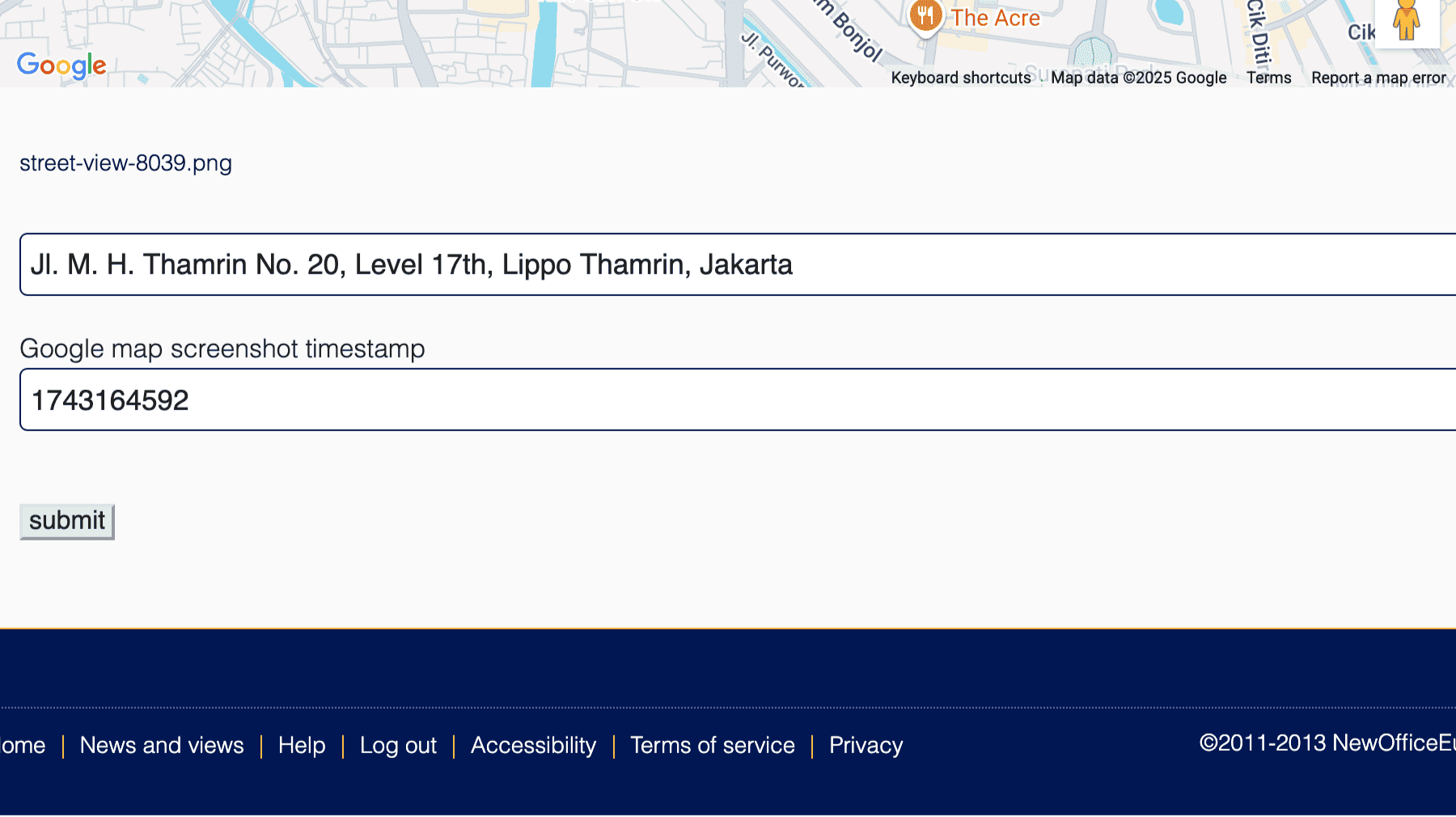 Click for interative map of Jl. M.H. Thamrin No.20, Level 17th, Lippo Thamrin, Jakarta