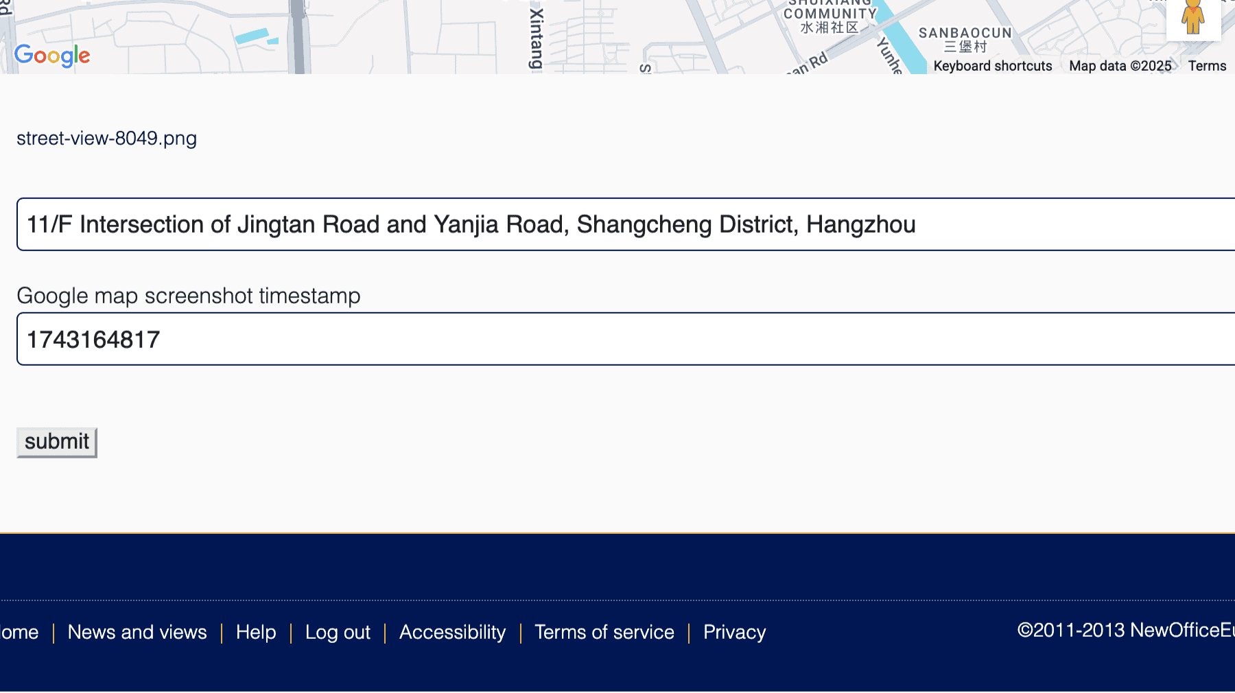 Click for interative map of 11/F Intersection of Jingtan Road and Yanjia Road, Shangcheng District, Hangzhou