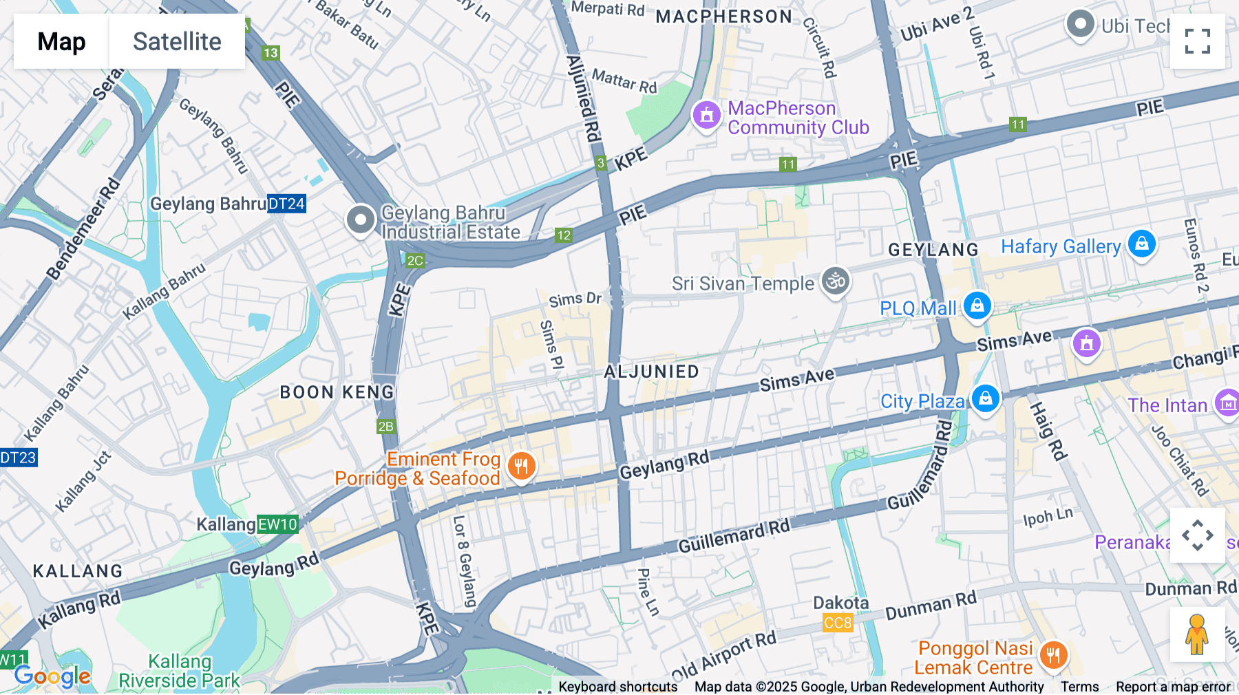 Click for interative map of 81 Aljunied Road, Singapore