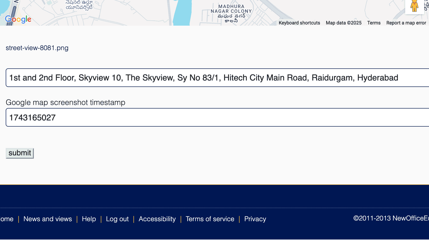 Click for interative map of 1st and 2nd Floor, Skyview 10, The Skyview, Sy No 83/1, Hitech City Main Road, Raidurgam, Hyderabad