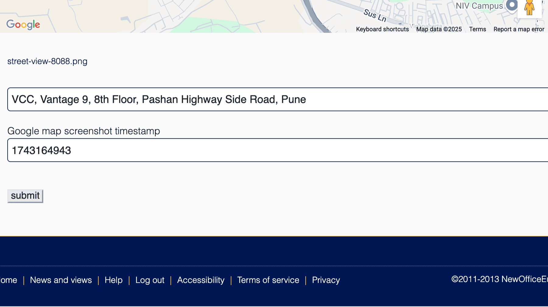Click for interative map of VCC, Vantage 9, 8th Floor, Pashan Highway Side Road, Pune