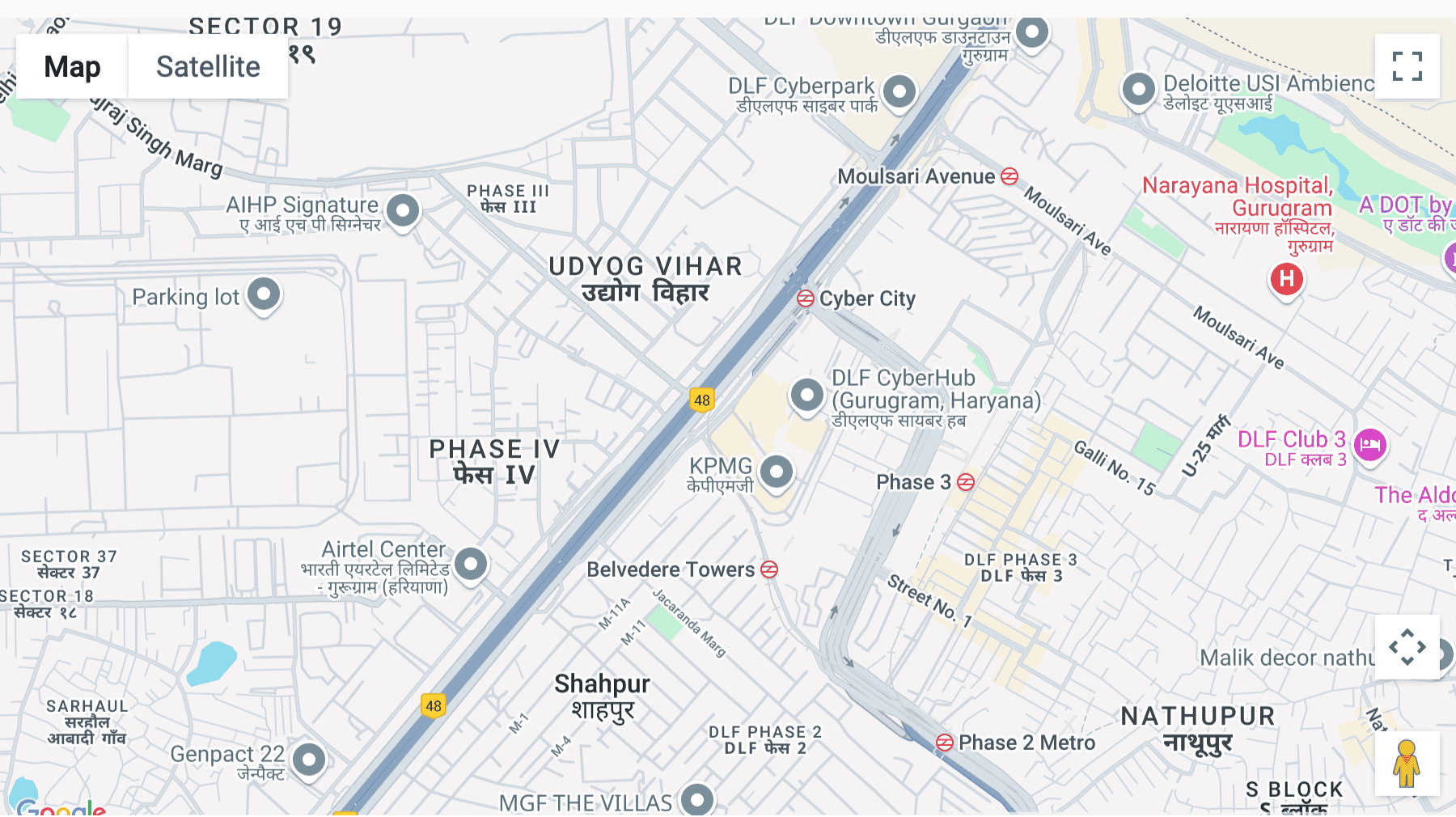 Click for interative map of 5th Floor, Tower A, Building10, DLF Cyber City, DLF Phase 2, Sector 24, Gurugram
