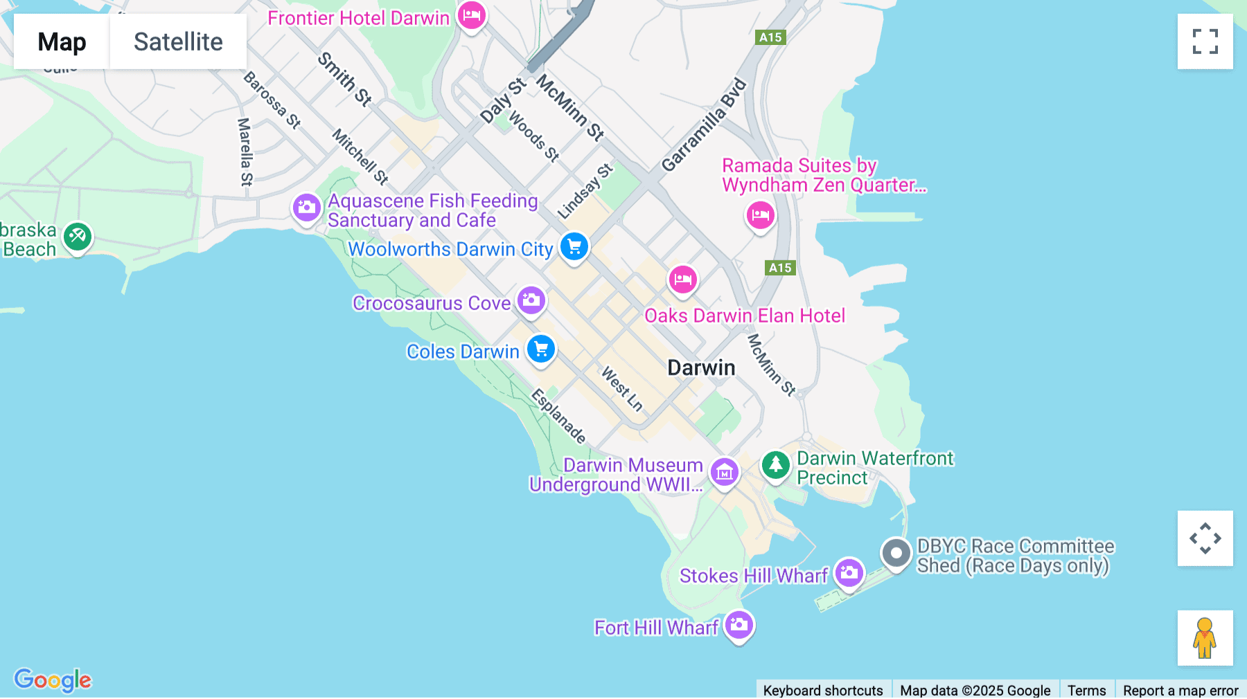 Click for interative map of Level 1, 48-50 Smith Street, Darwin