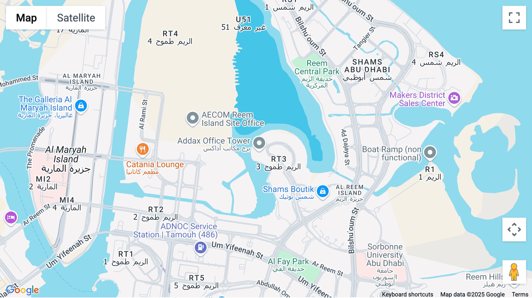 Click for interative map of 2712 Addax Tower, Reem Island, Abu Dhabi