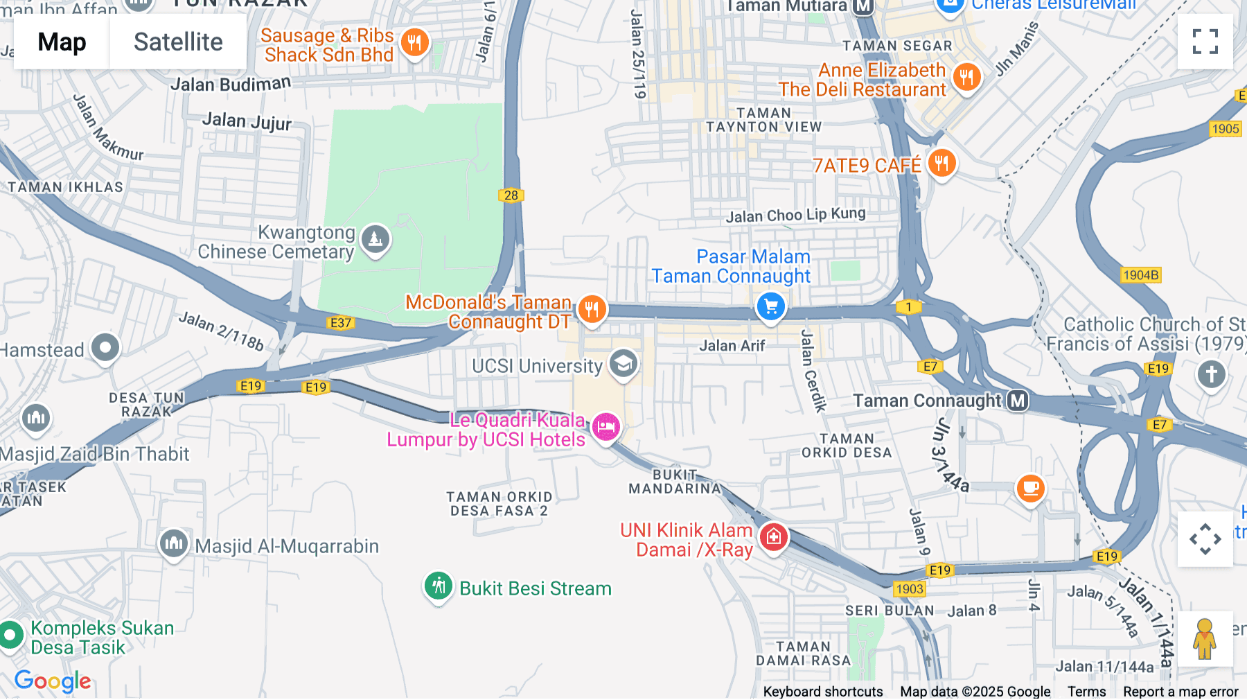 Click for interative map of Level 28, Menara Southpoint, Medan Syed Putra Selatan, Mid Valley City, Kuala Lumpur