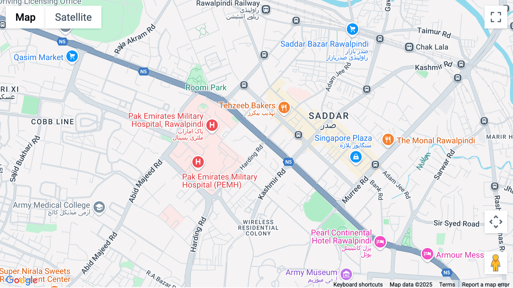 Click for interative map of Mall Road, Saddar, Office no. 4, 3rd floor Avalon Plaza, Rawalpindi
