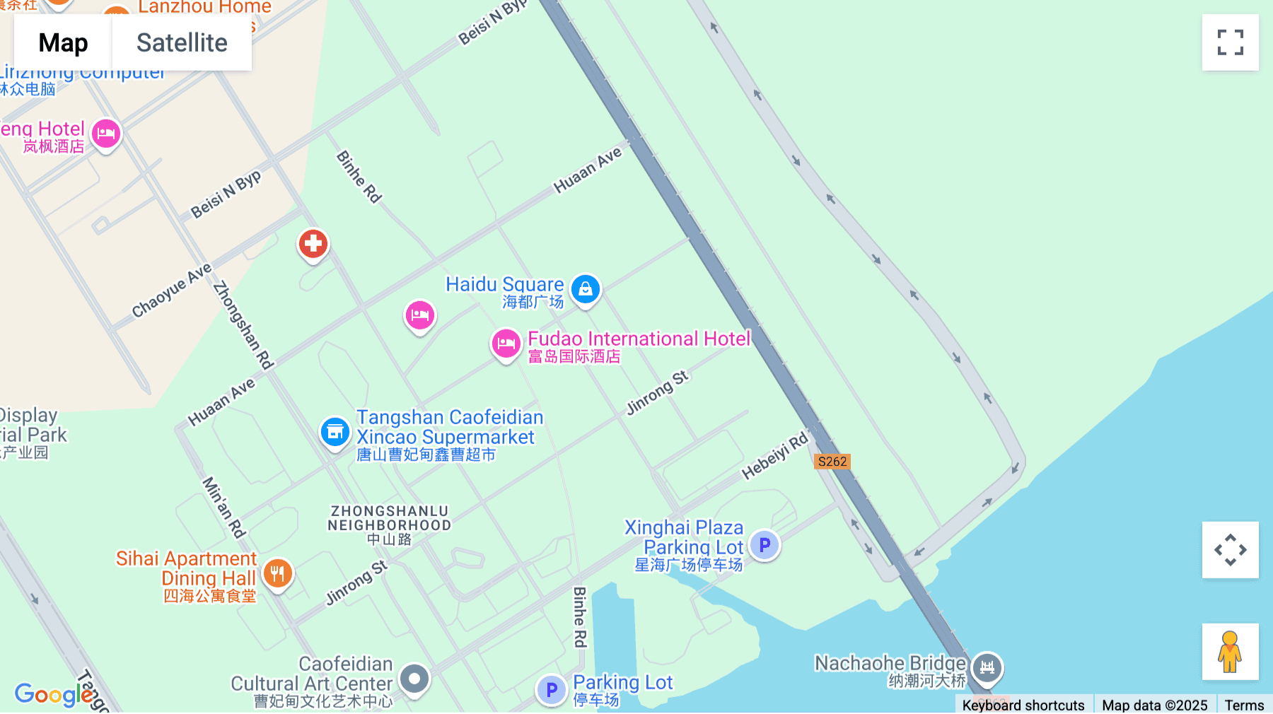Click for interative map of Building B, Jindao Building, Caofeidian Industrial, Zone, Caofeidian Area China (Hebei) Pilot Free, Trade Zone, Hebei Province, Tangshan