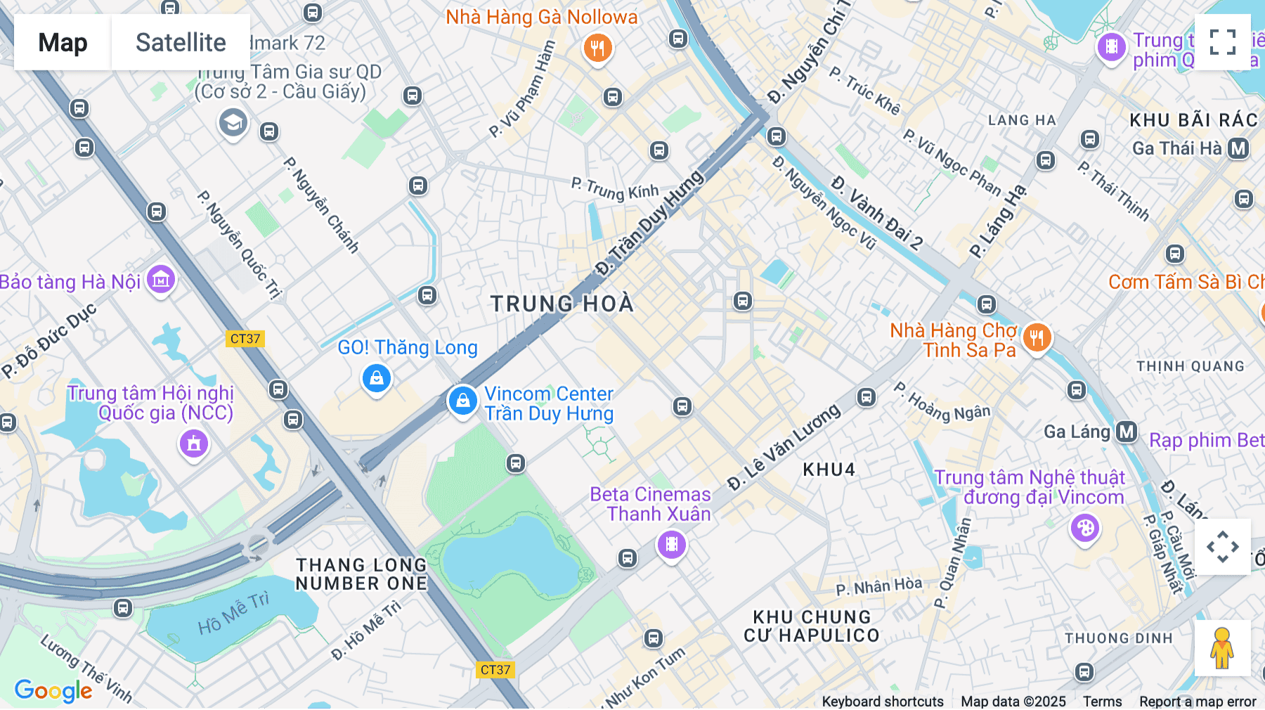Click for interative map of Udic N04 Building at Hoang Dao Thuy Street, Cau Giay District, Hanoi