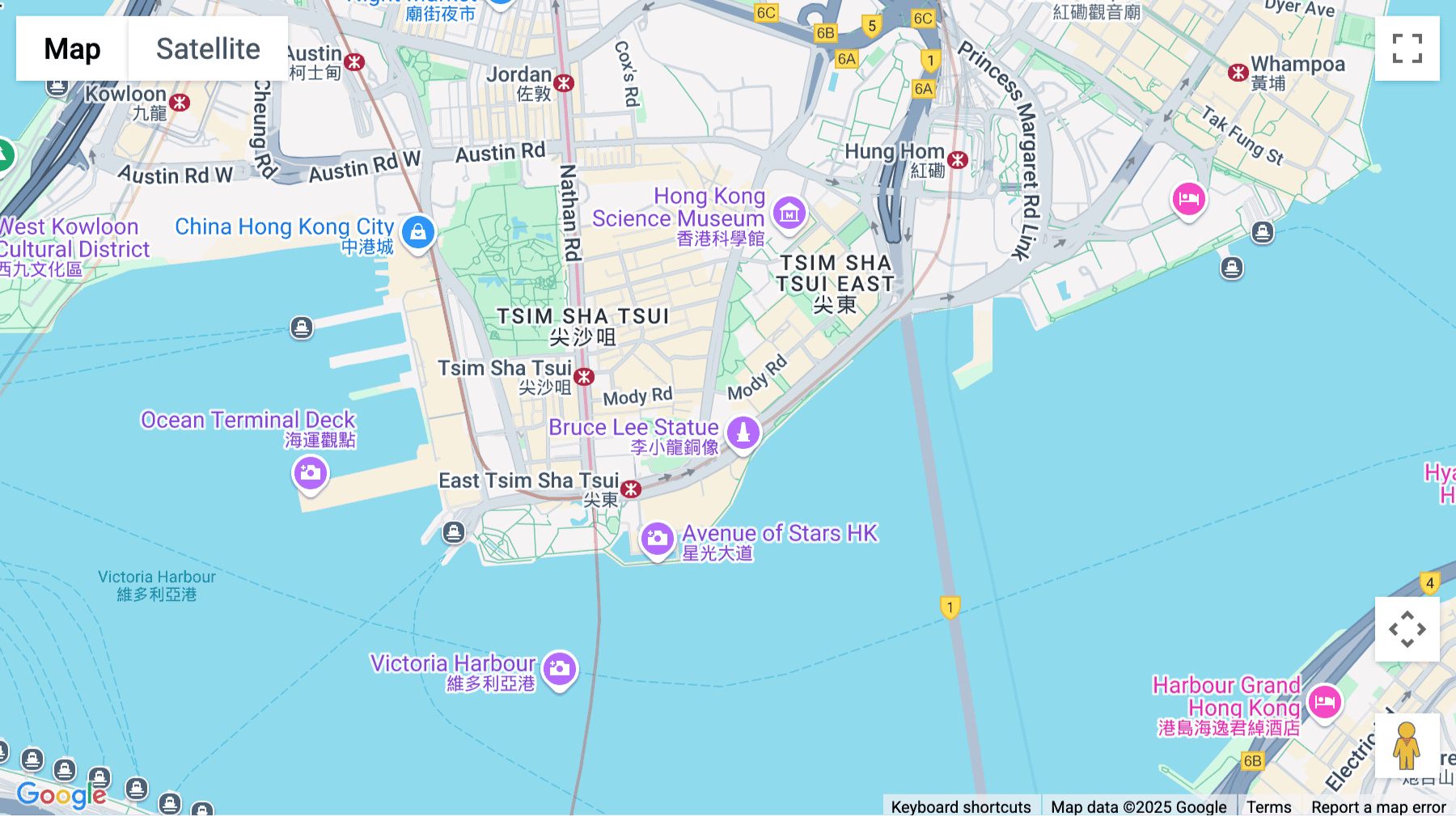 Click for interative map of Unit 12, 11/F, Wing On Plaza, 62 Mody Road, Tsim Sha Tsui, Hong Kong