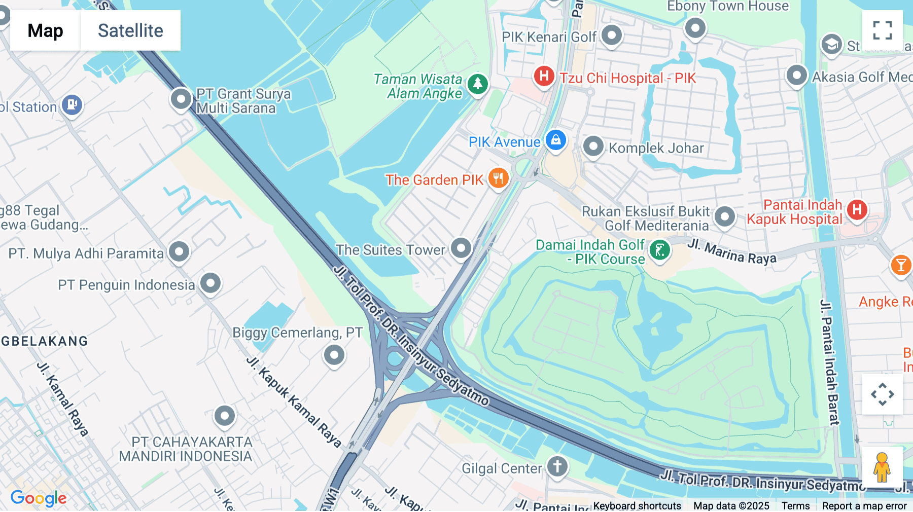 Click for interative map of The Suite Tower, Lantai 7, Jl. Boulevard Pantai Indah Kapuk, No. 1, Kav. OFS, Jakarta Utara, DKI Jakarta, Jakarta