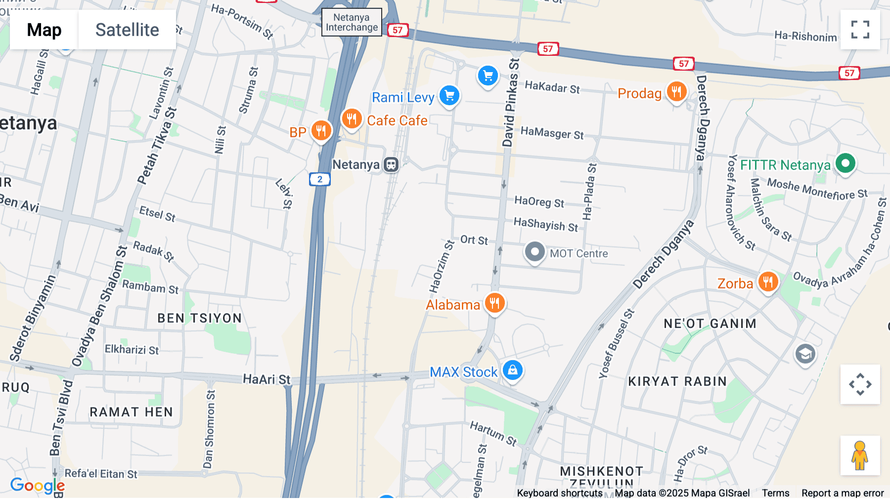 Click for interative map of 23, Haorzim St, 8th Floor, Yahalom1, Netanya