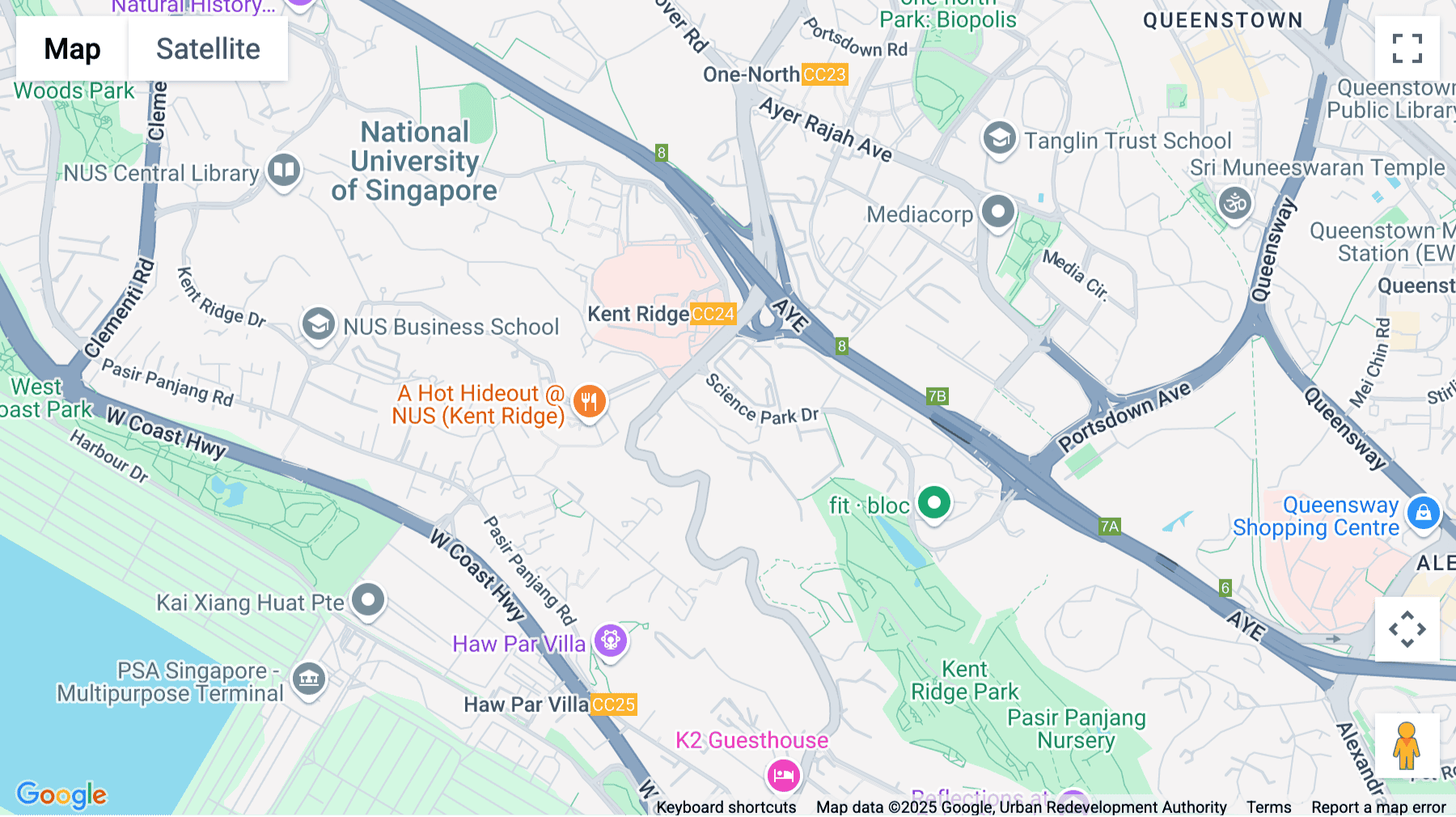 Click for interative map of 2, Science Park Drive, Singapore