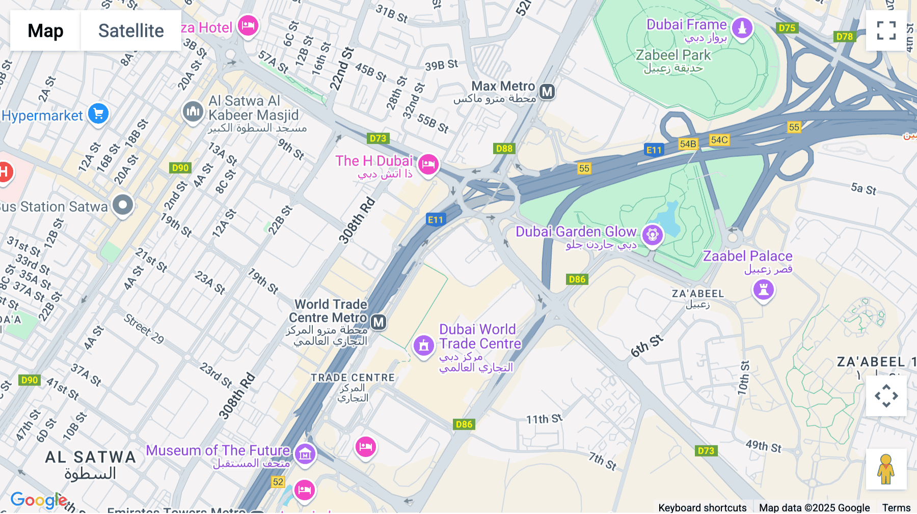 Click for interative map of Floor 27, Sheikh Rashid Tower Dubai World Trade Centre, Dubai, Trade Centre 2, Dubai