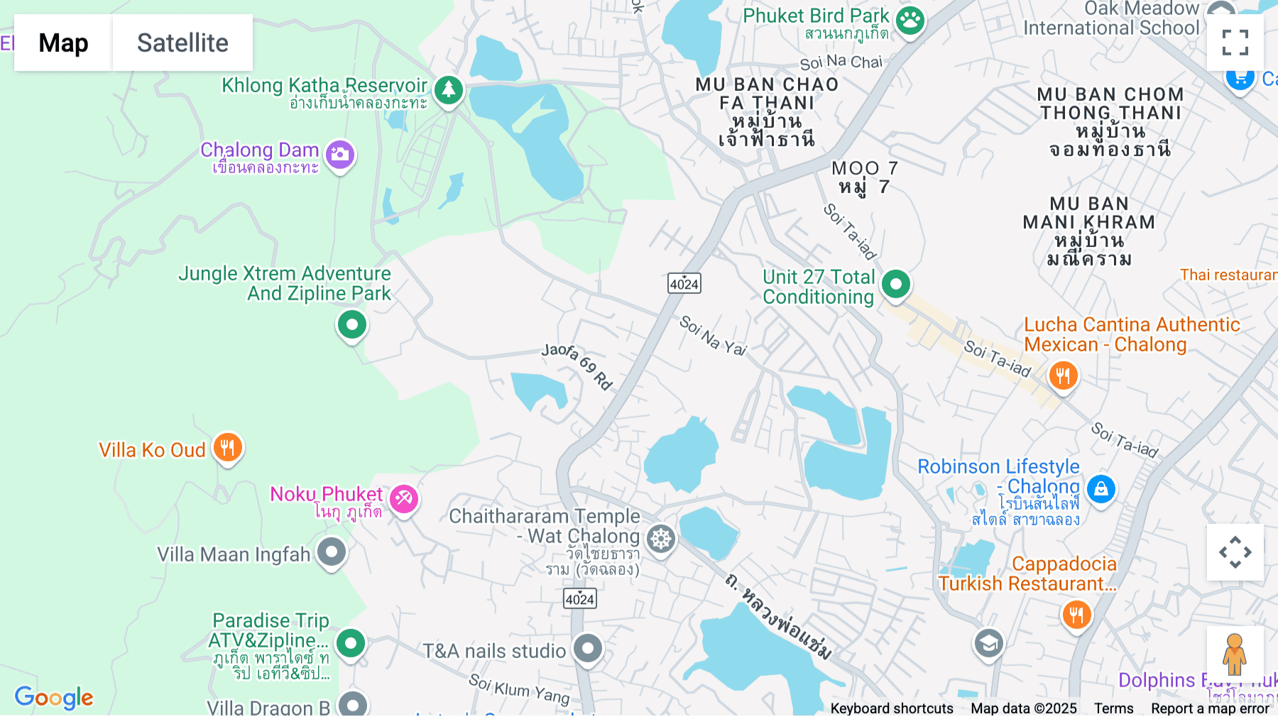 Click for interative map of 59 Chao Fah Tawan Tok Rd, Chalong, Mueang Phuket District, Phuket 83130, Thailand, Chalong