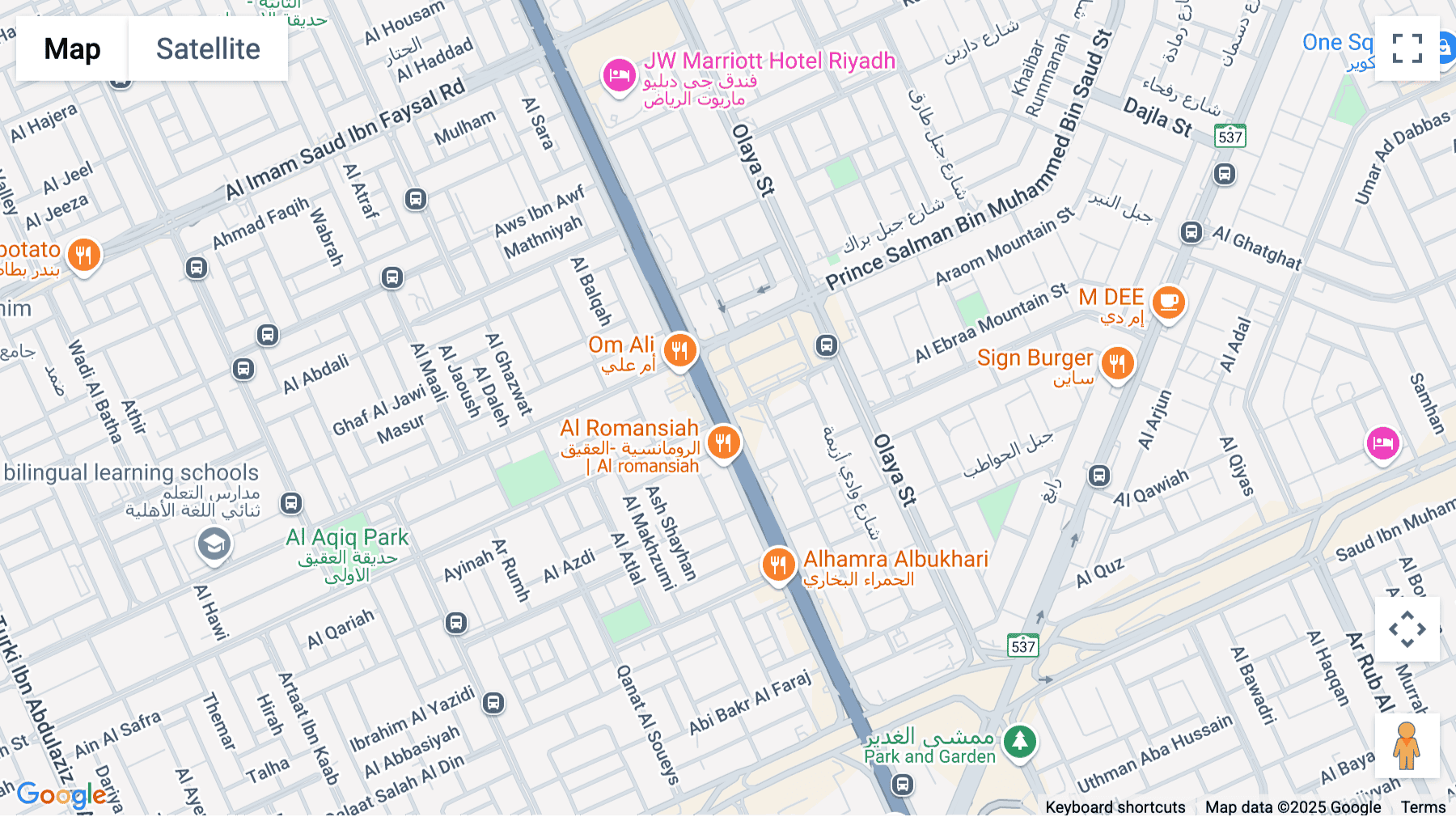 Click for interative map of King Fahd Branch Road,Alyasmin,, Riyadh