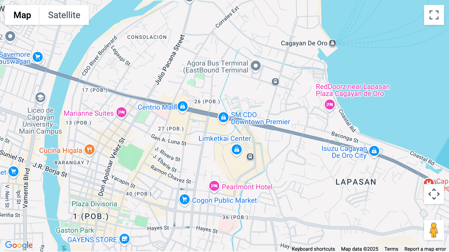 Click for interative map of Claro M. Recto Avenue, 12th Floor, SM CDO Downtown Tower, Cagayan de Oro