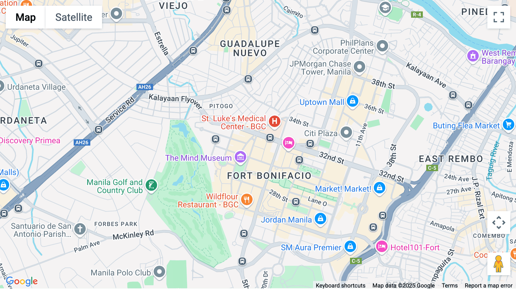 Click for interative map of 1630, 3rd Avenue, Taguig