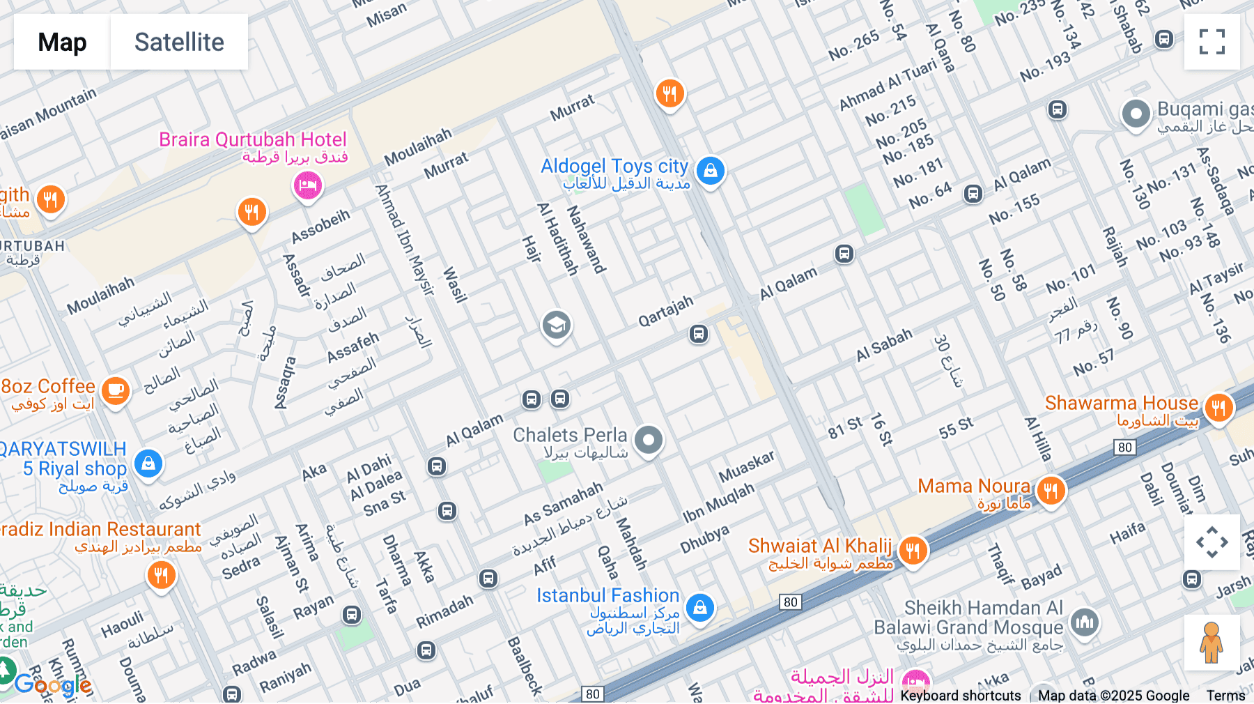 Click for interative map of Level 43, Building 1.15, Al Aqiq, Riyadh